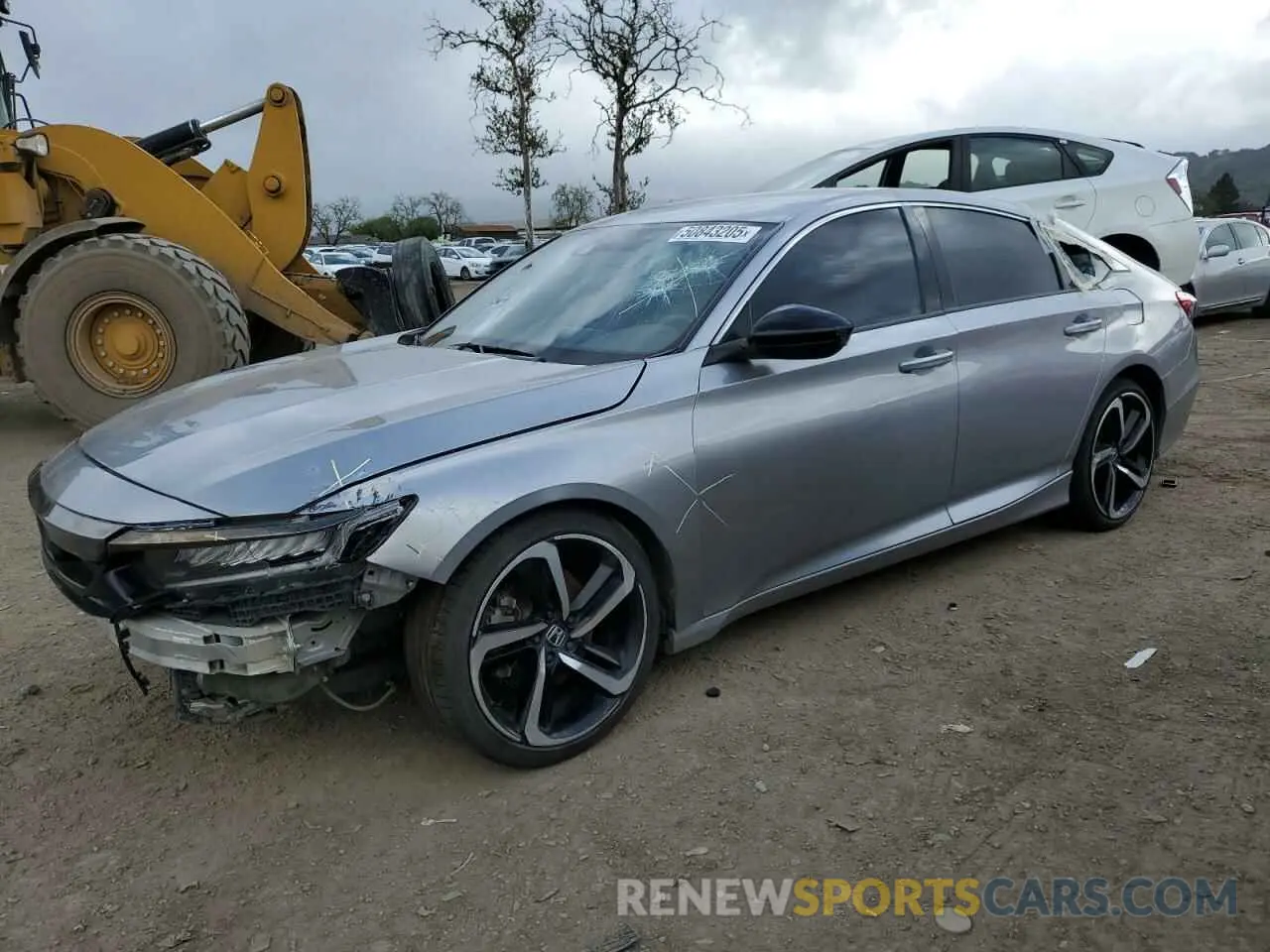 1 Photograph of a damaged car 1HGCV1F34MA078398 HONDA ACCORD 2021