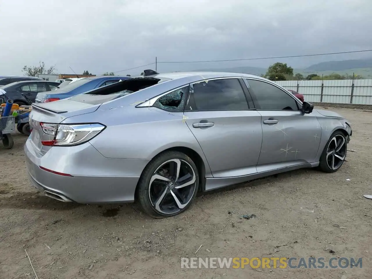 3 Photograph of a damaged car 1HGCV1F34MA078398 HONDA ACCORD 2021