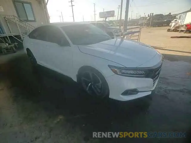 10 Photograph of a damaged car 1HGCV1F34MA095668 HONDA ACCORD 2021