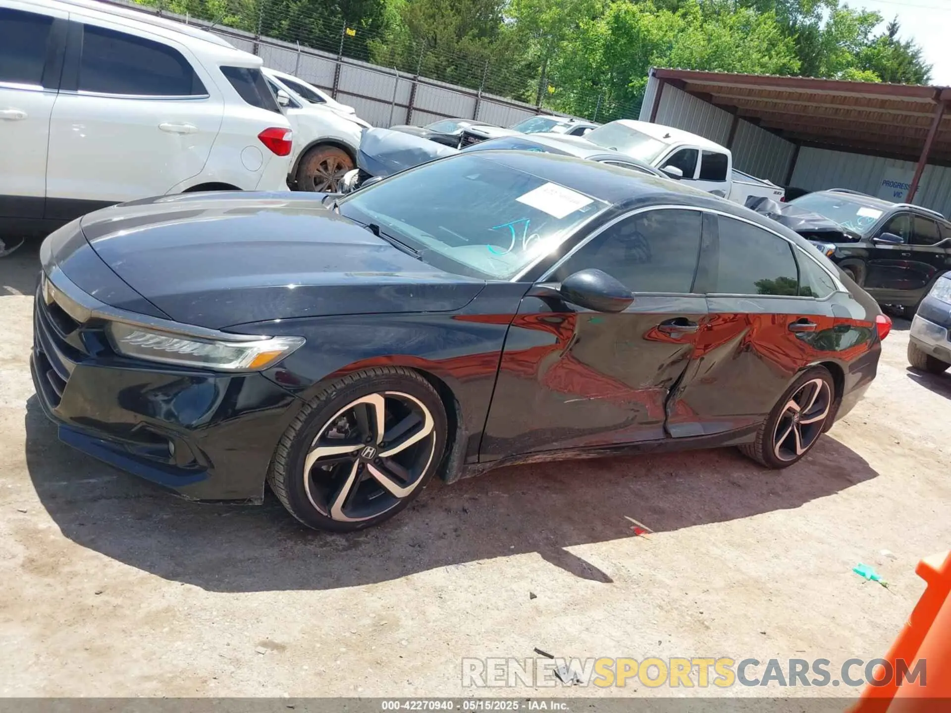 14 Photograph of a damaged car 1HGCV1F34MA097369 HONDA ACCORD 2021