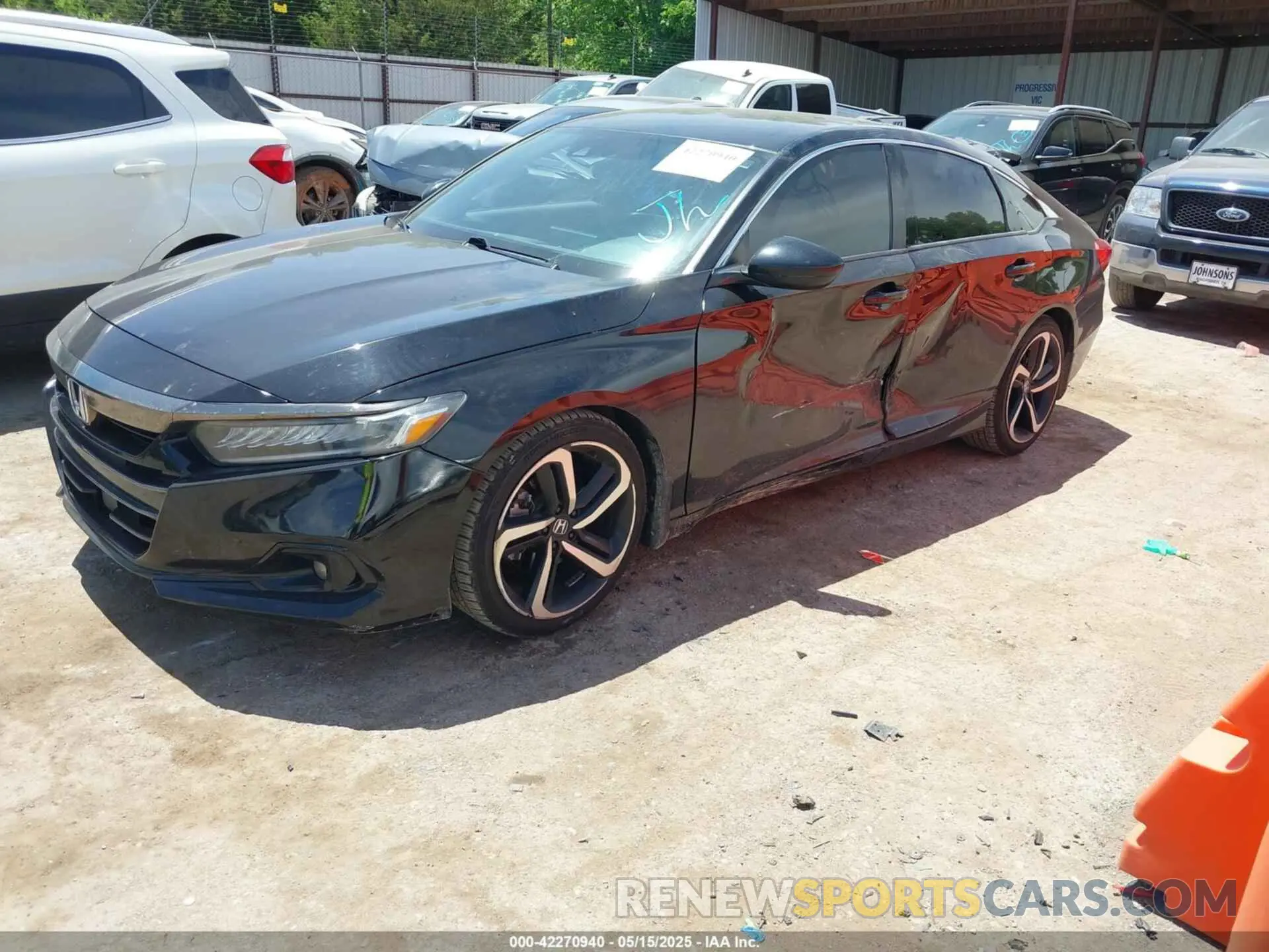 2 Photograph of a damaged car 1HGCV1F34MA097369 HONDA ACCORD 2021