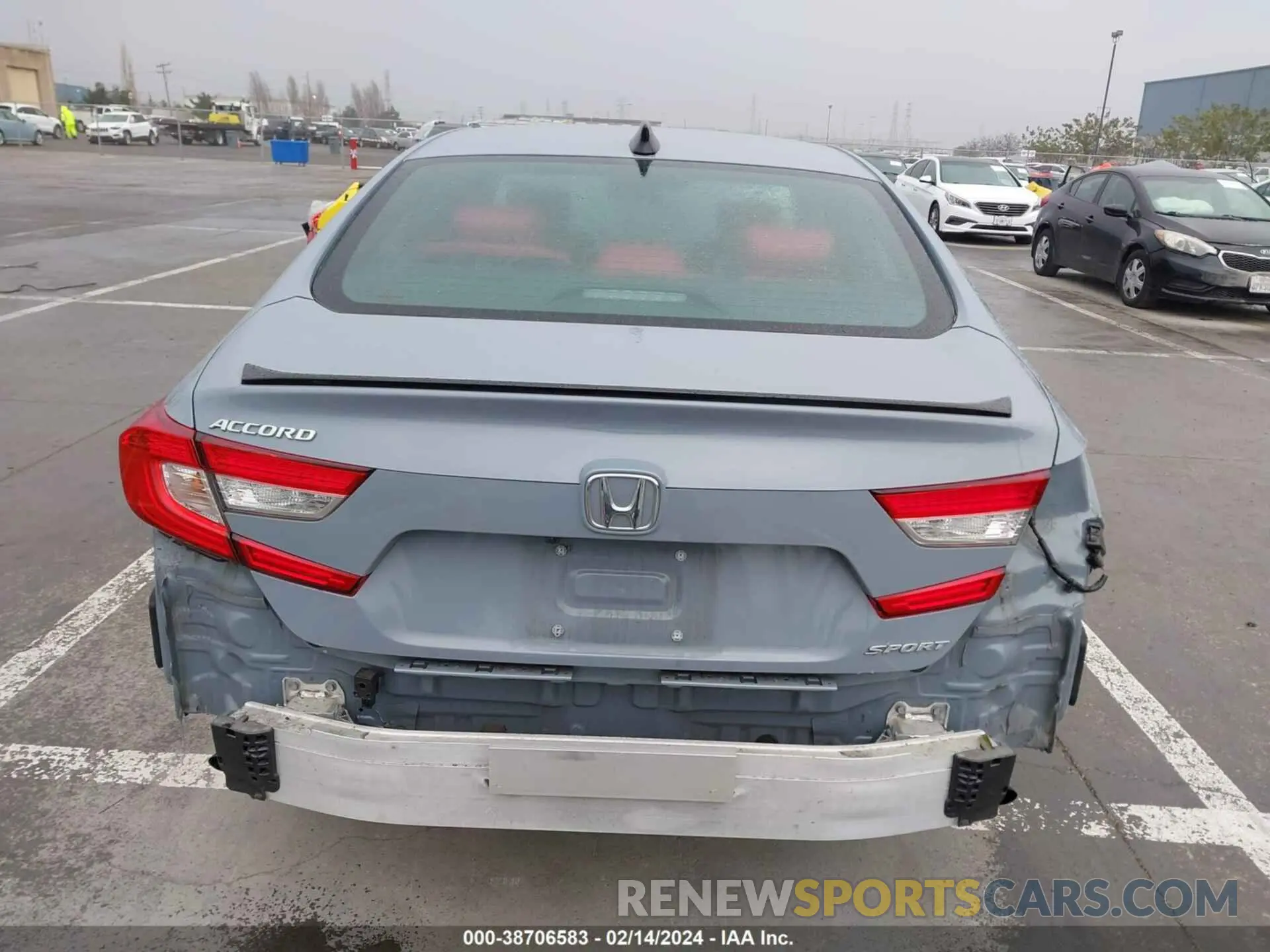 17 Photograph of a damaged car 1HGCV1F34MA100206 HONDA ACCORD 2021