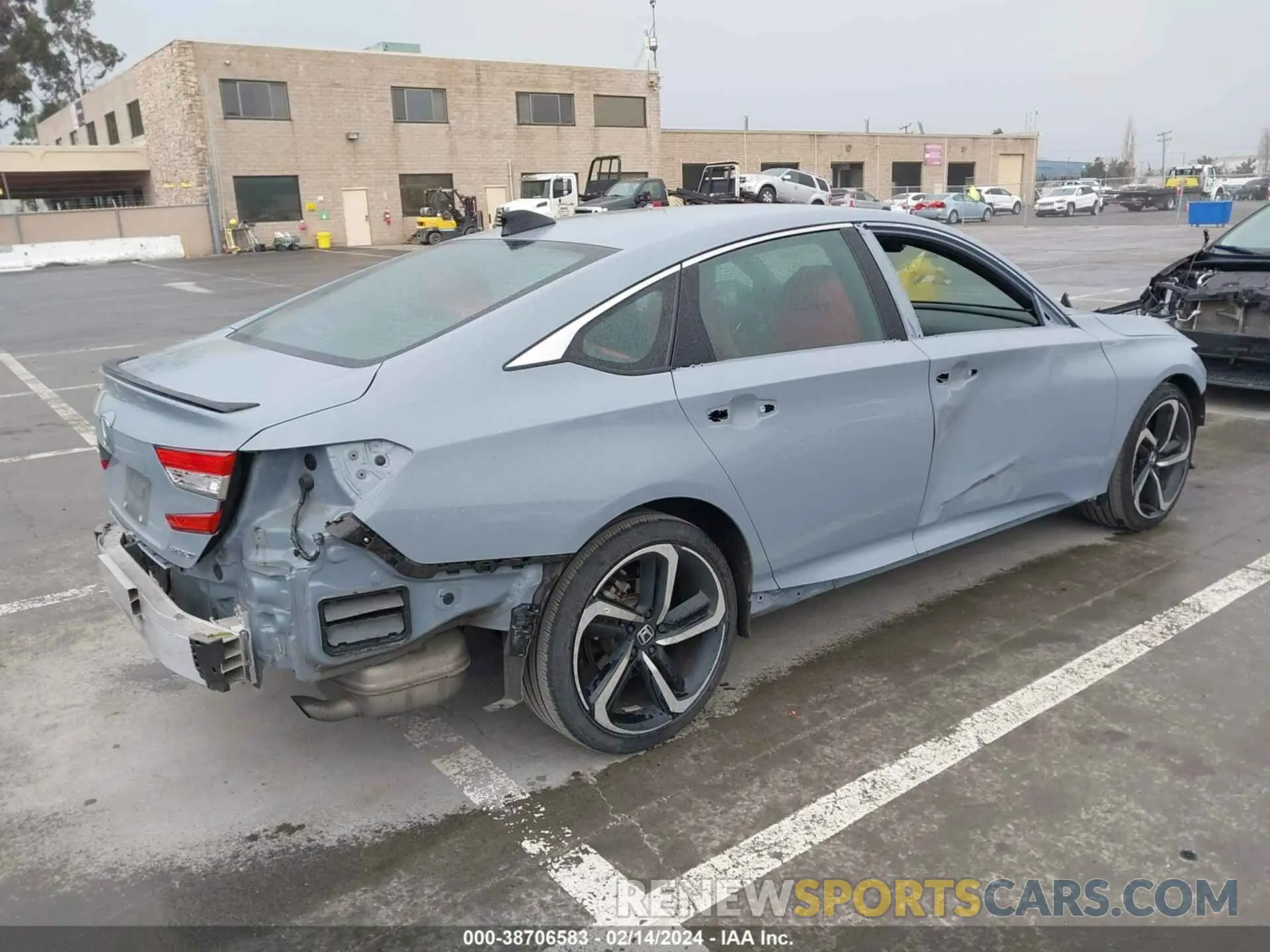 4 Photograph of a damaged car 1HGCV1F34MA100206 HONDA ACCORD 2021