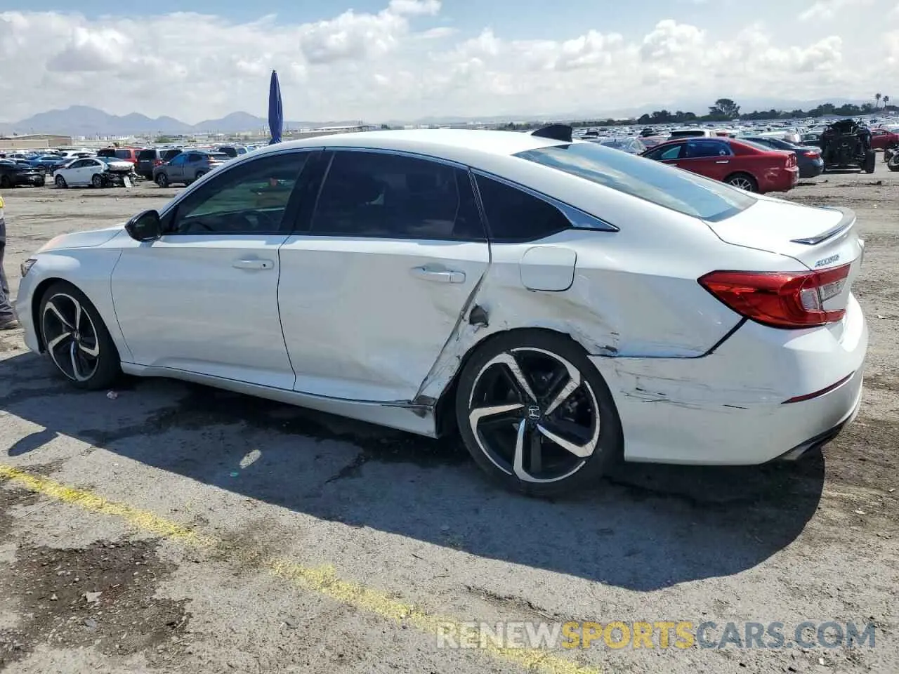 2 Photograph of a damaged car 1HGCV1F34MA105566 HONDA ACCORD 2021