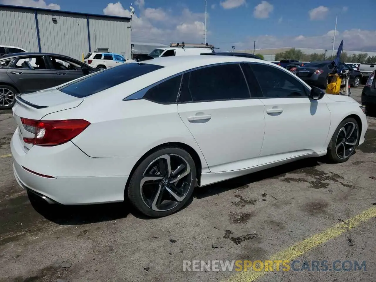 3 Photograph of a damaged car 1HGCV1F34MA105566 HONDA ACCORD 2021