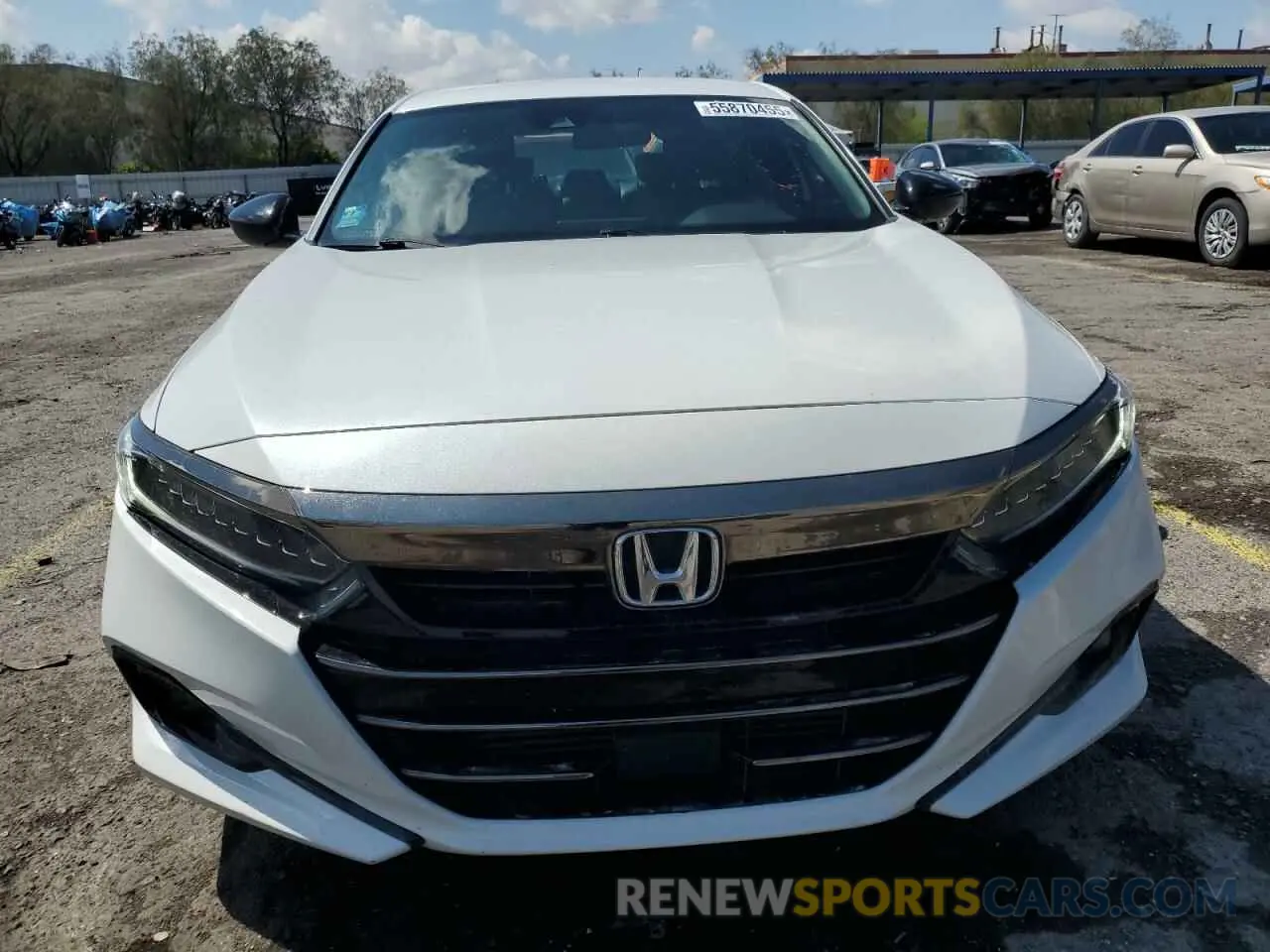 5 Photograph of a damaged car 1HGCV1F34MA105566 HONDA ACCORD 2021