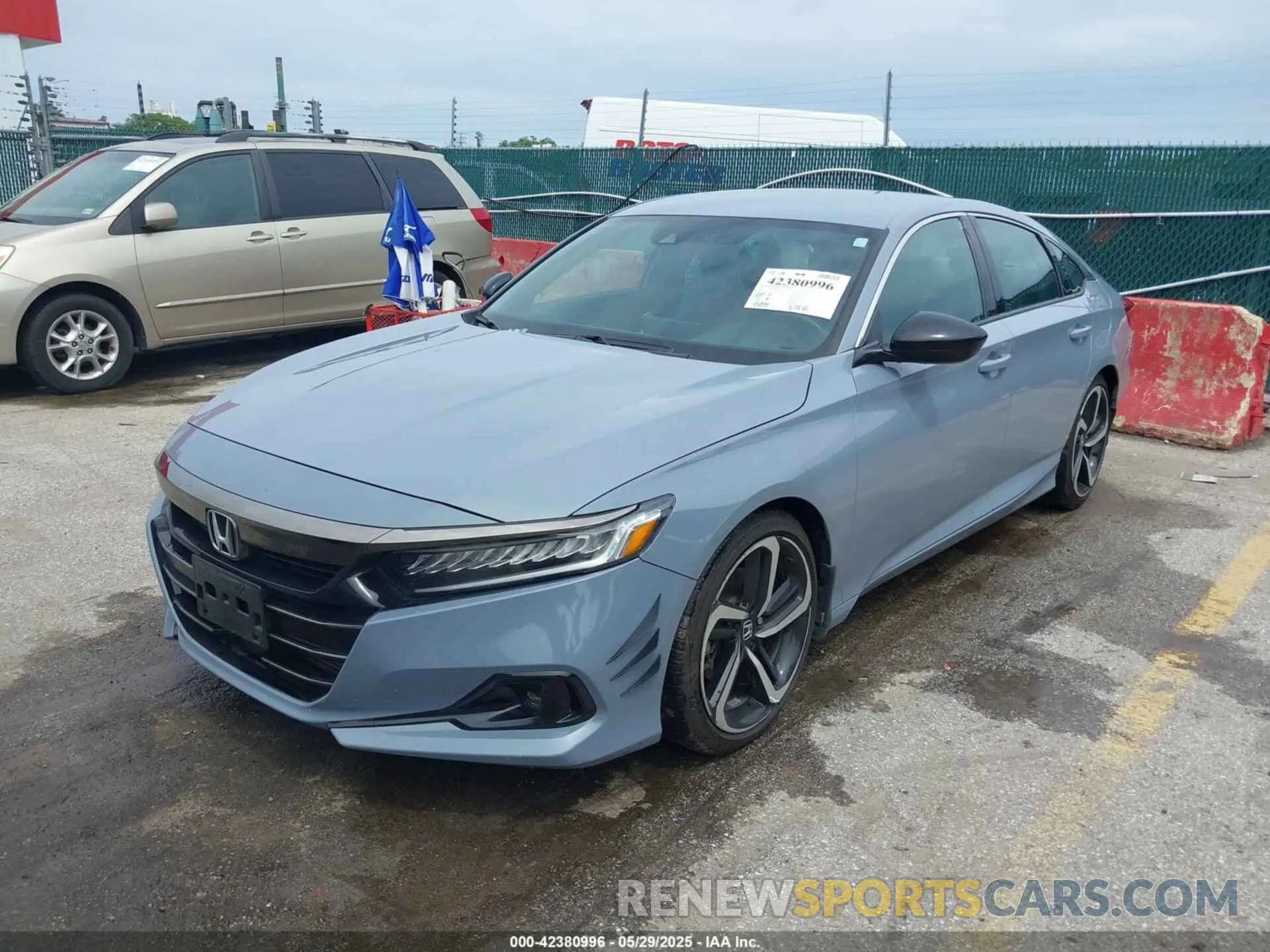 2 Photograph of a damaged car 1HGCV1F34MA107270 HONDA ACCORD 2021