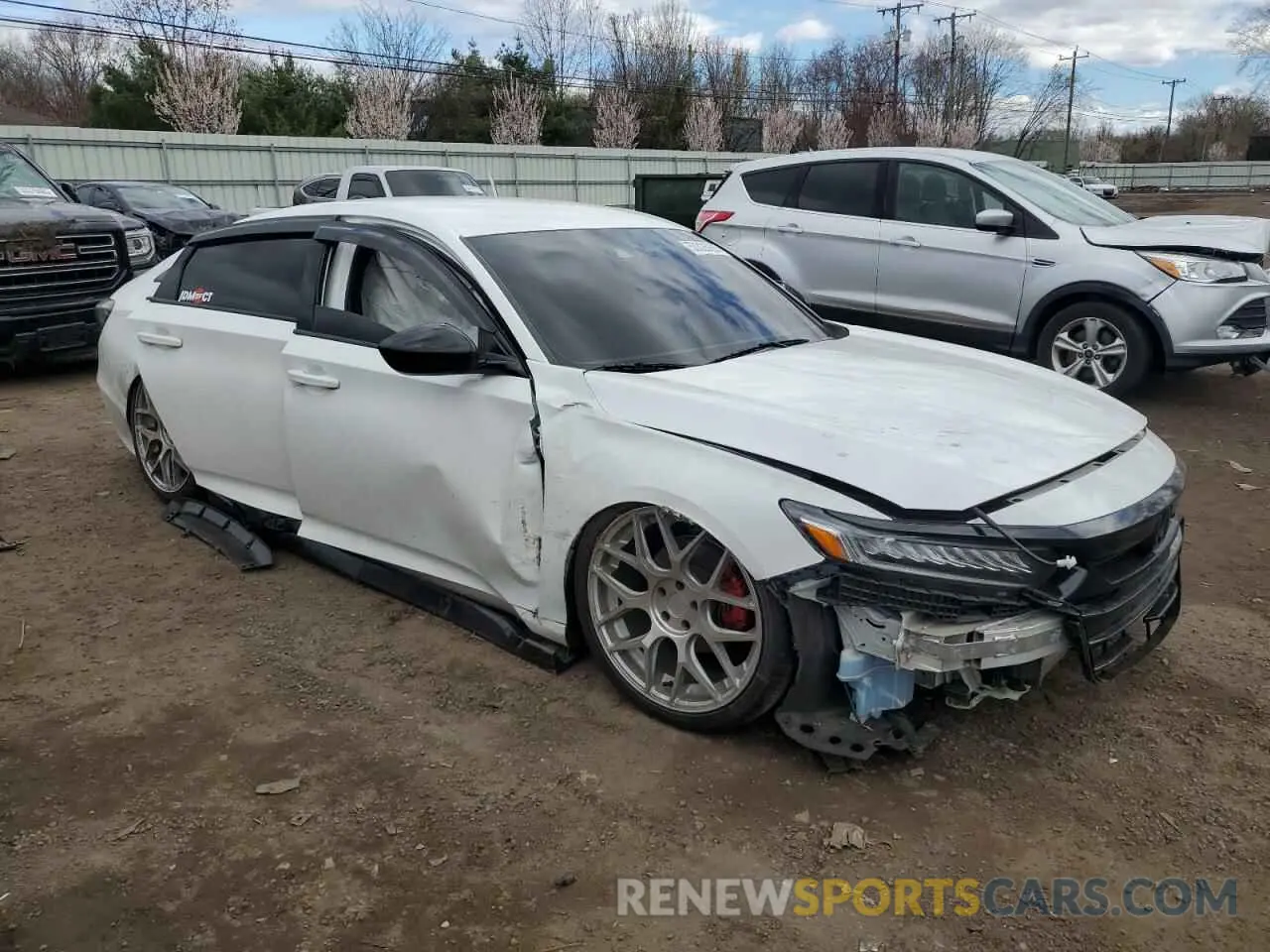 4 Photograph of a damaged car 1HGCV1F34MA109746 HONDA ACCORD 2021