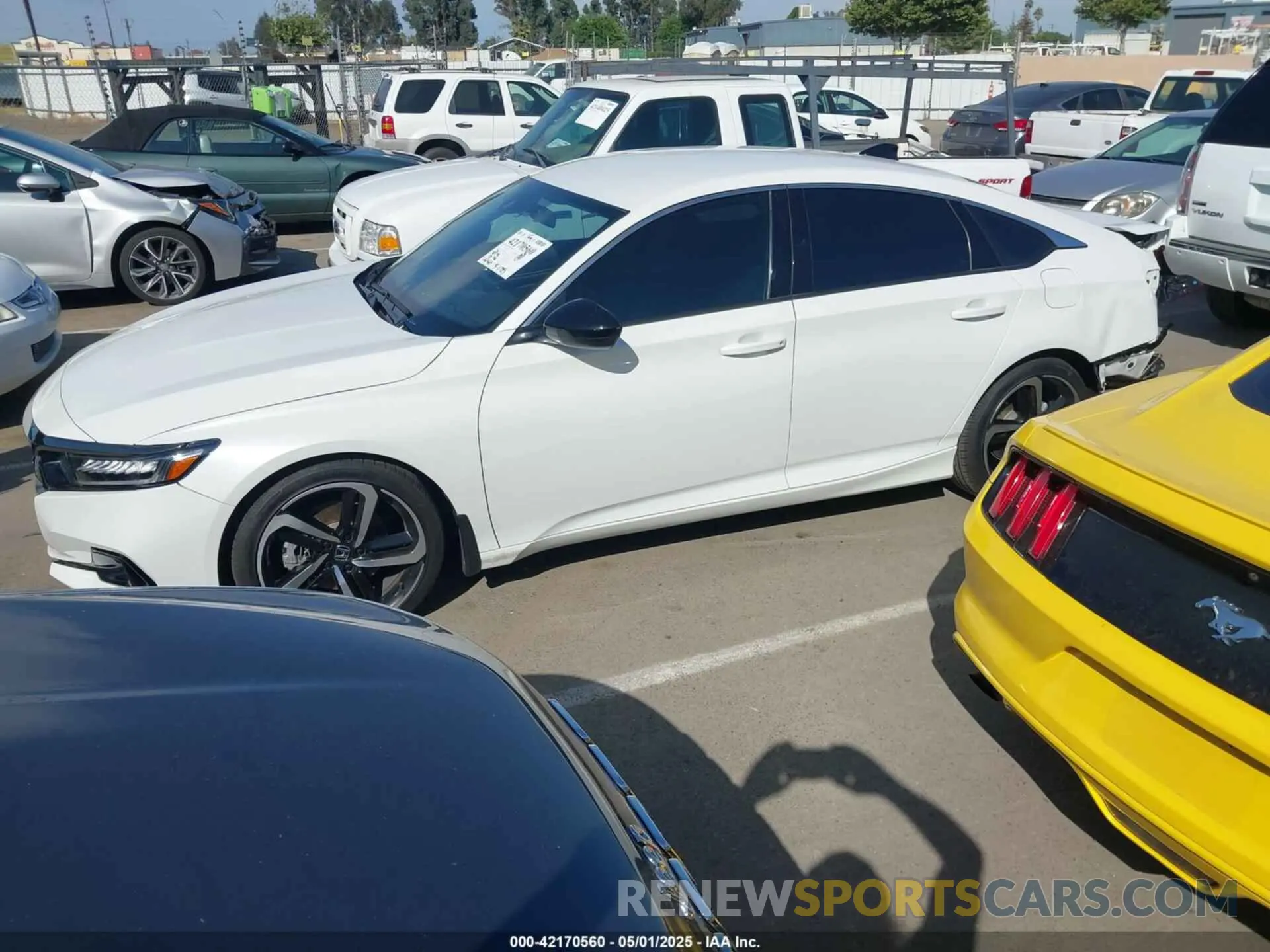 15 Photograph of a damaged car 1HGCV1F35MA009400 HONDA ACCORD 2021