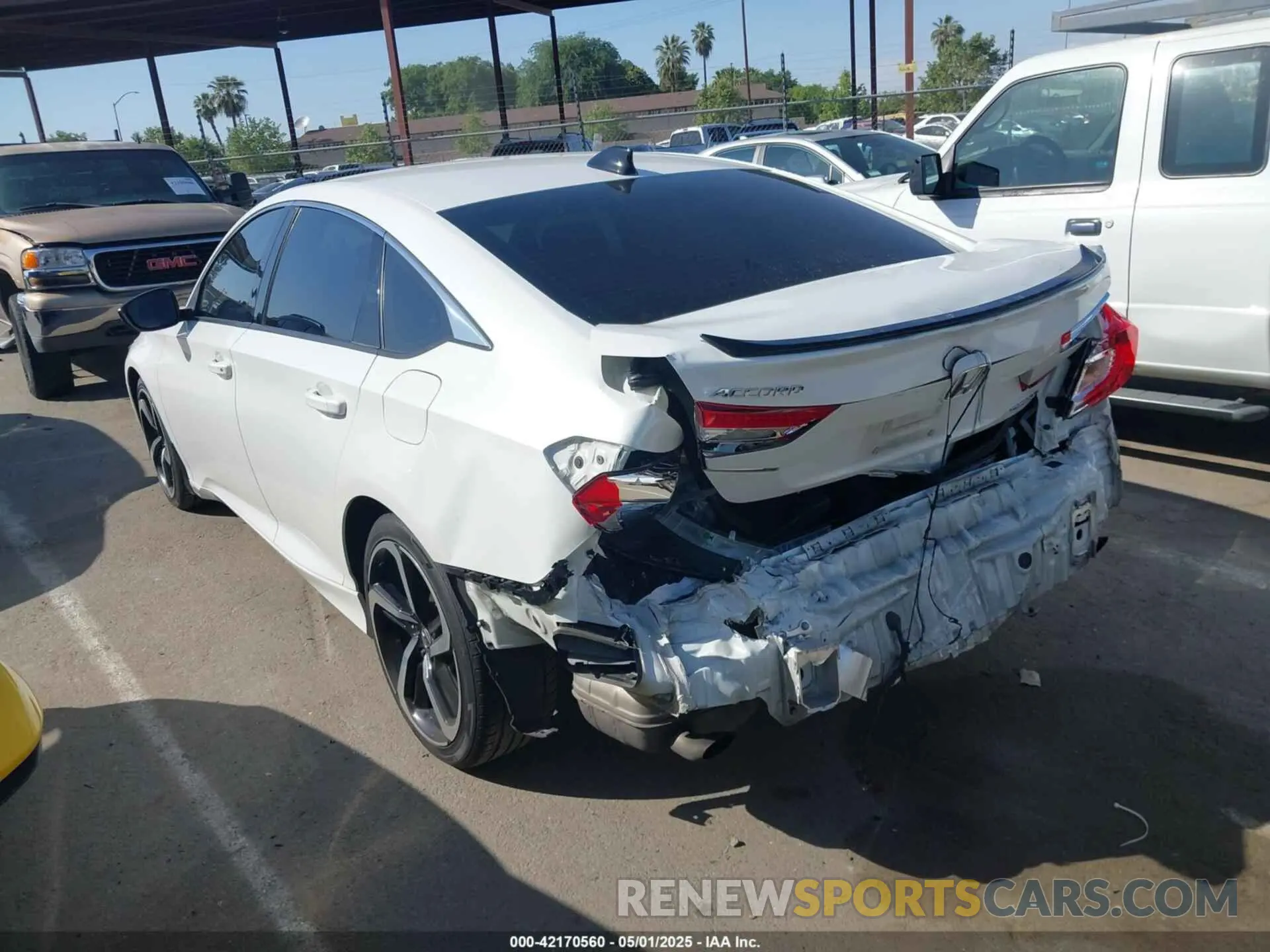 3 Photograph of a damaged car 1HGCV1F35MA009400 HONDA ACCORD 2021