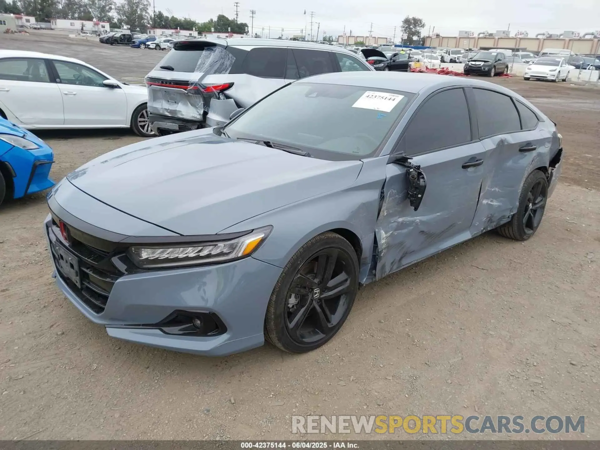 2 Photograph of a damaged car 1HGCV1F35MA014077 HONDA ACCORD 2021