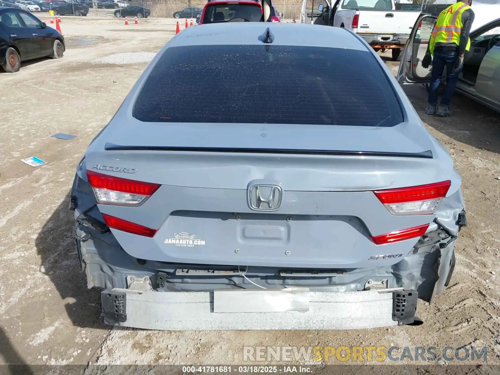 16 Photograph of a damaged car 1HGCV1F35MA029257 HONDA ACCORD 2021