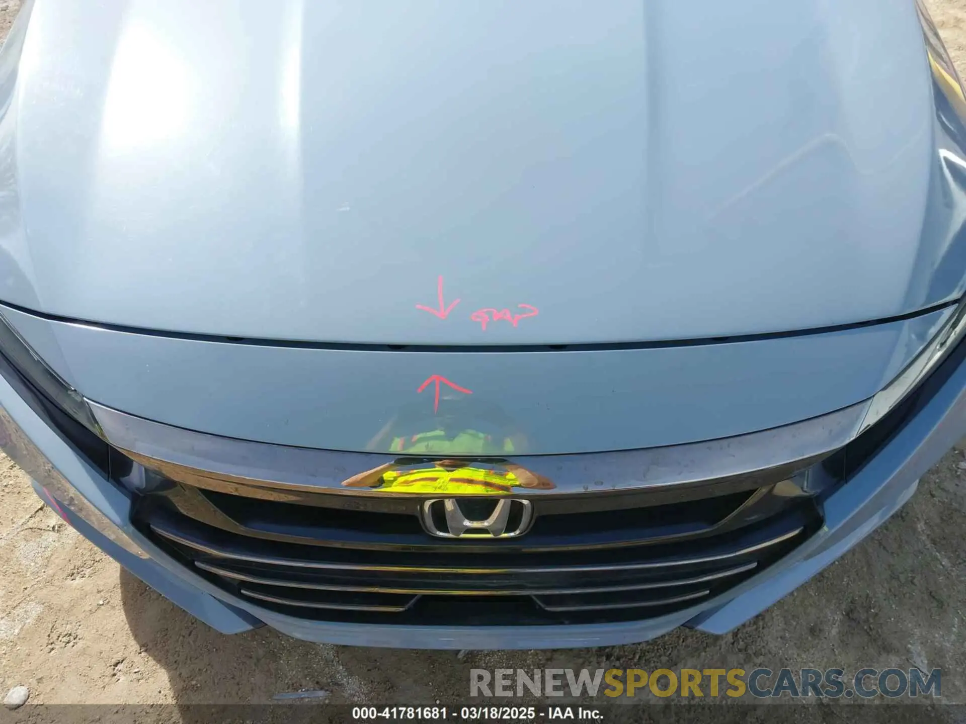 21 Photograph of a damaged car 1HGCV1F35MA029257 HONDA ACCORD 2021