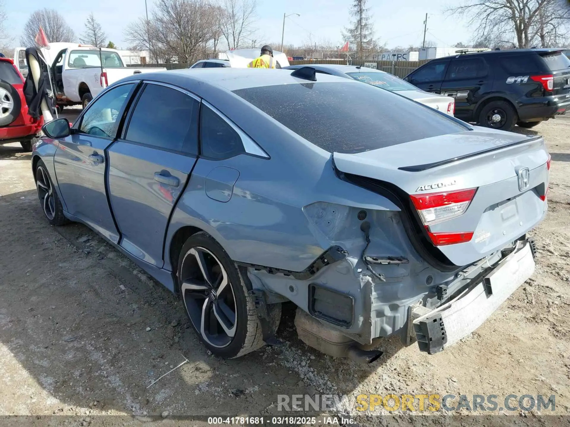 3 Photograph of a damaged car 1HGCV1F35MA029257 HONDA ACCORD 2021