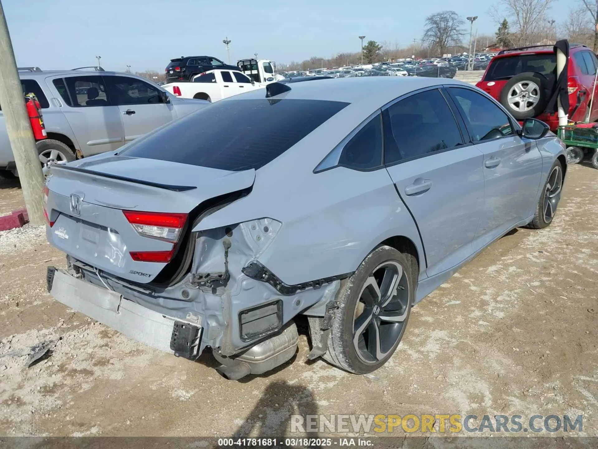 4 Photograph of a damaged car 1HGCV1F35MA029257 HONDA ACCORD 2021