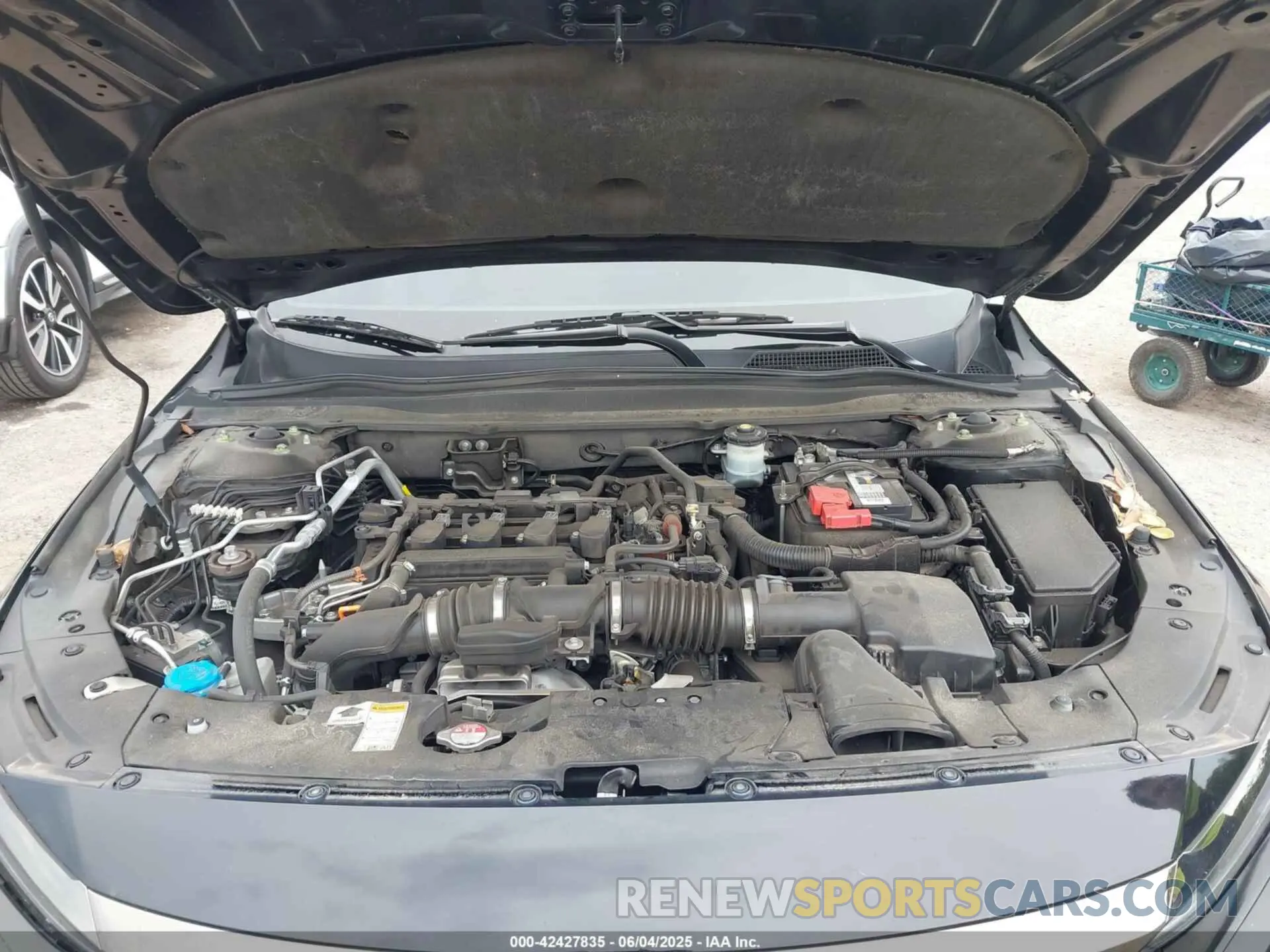 10 Photograph of a damaged car 1HGCV1F35MA042901 HONDA ACCORD 2021