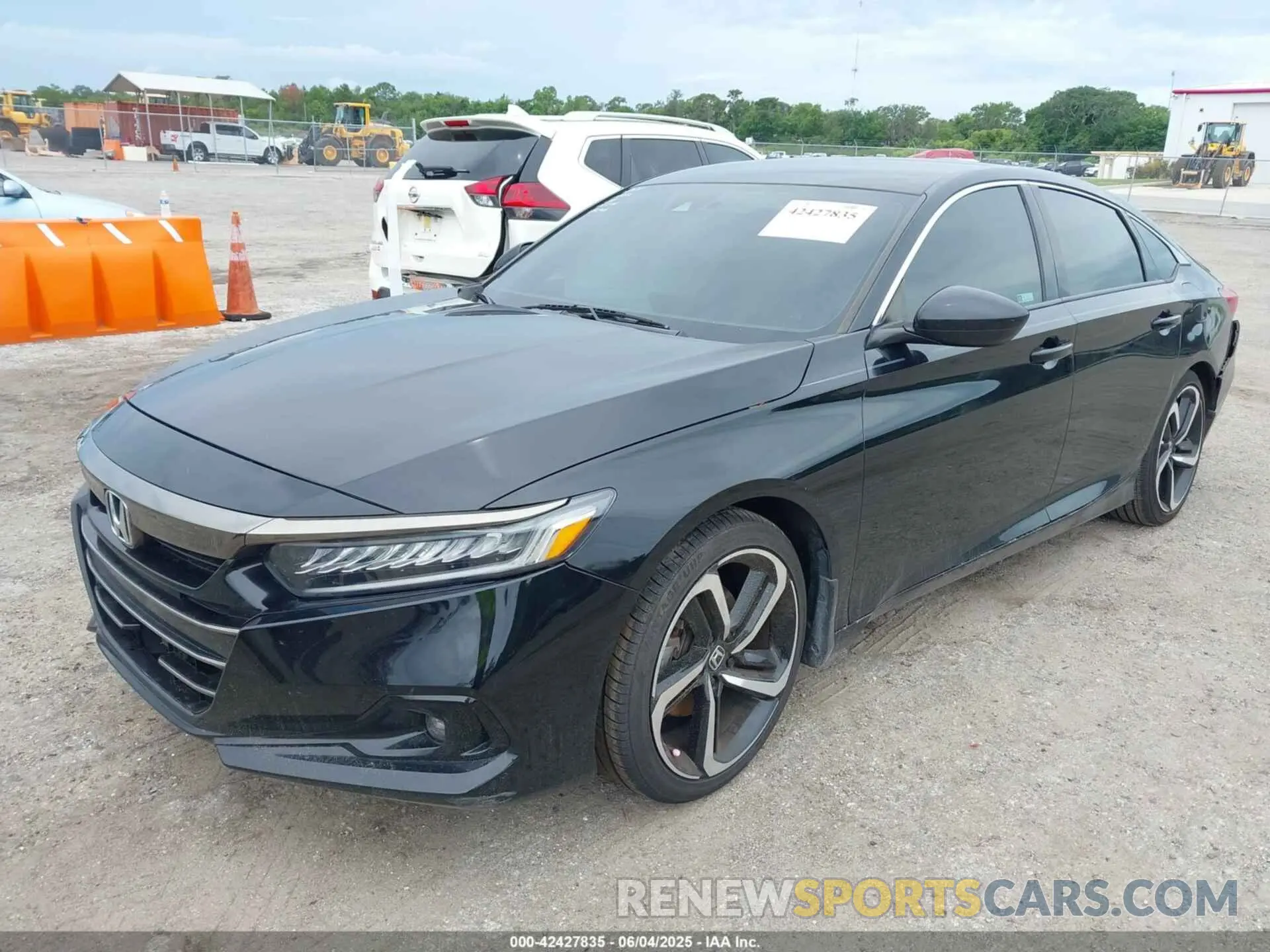 2 Photograph of a damaged car 1HGCV1F35MA042901 HONDA ACCORD 2021