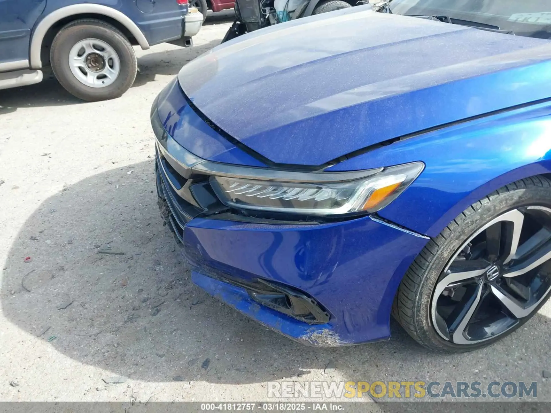 6 Photograph of a damaged car 1HGCV1F35MA052196 HONDA ACCORD 2021
