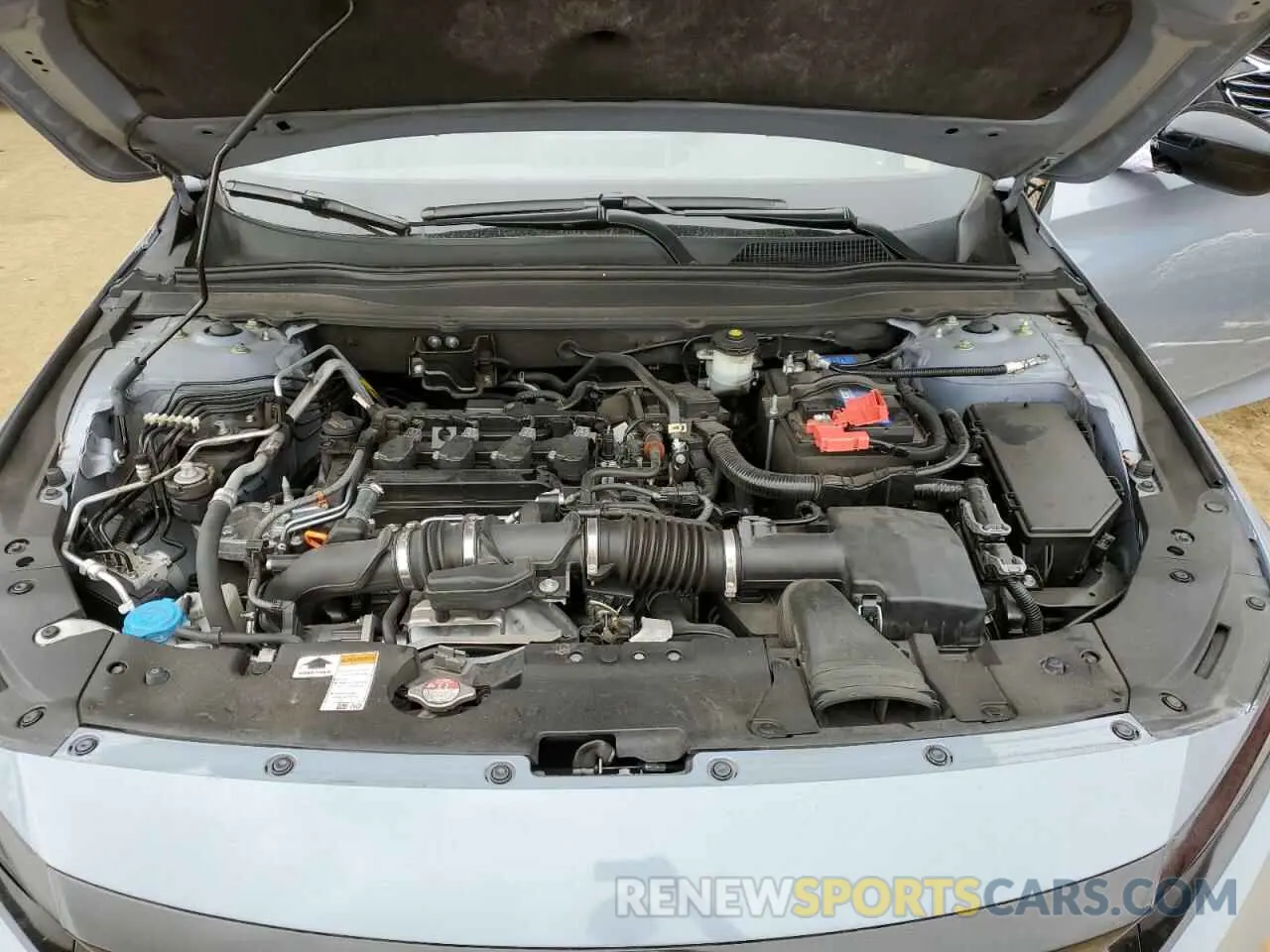 11 Photograph of a damaged car 1HGCV1F35MA058645 HONDA ACCORD 2021