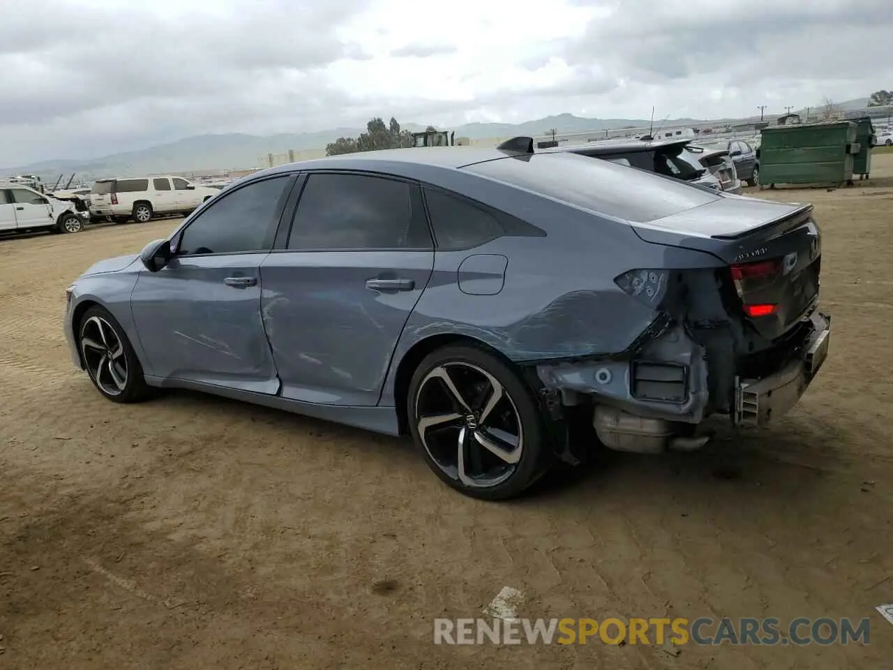 2 Photograph of a damaged car 1HGCV1F35MA058645 HONDA ACCORD 2021