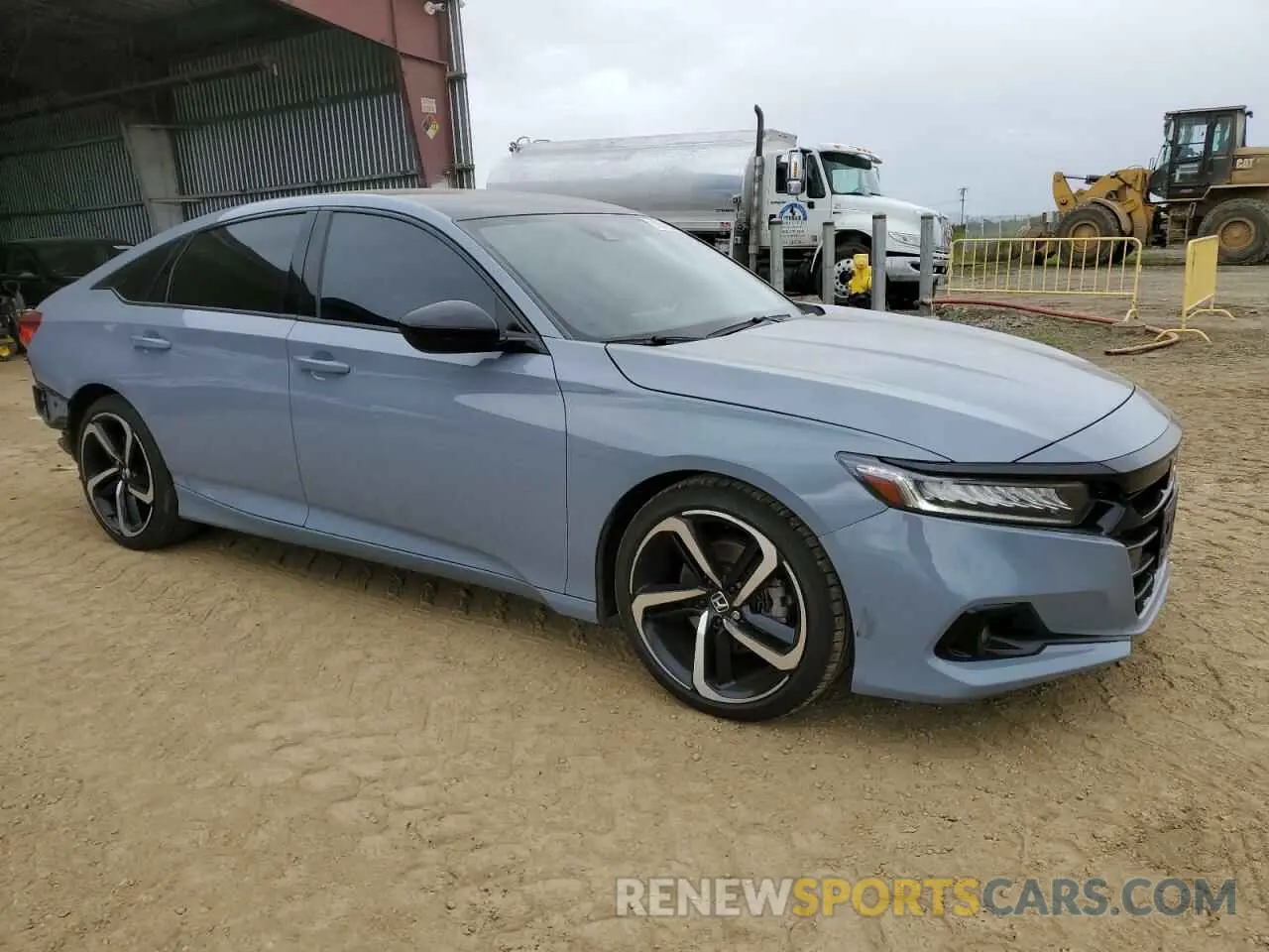 4 Photograph of a damaged car 1HGCV1F35MA058645 HONDA ACCORD 2021