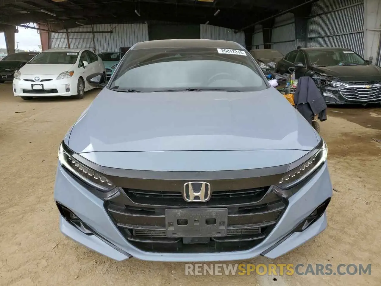 5 Photograph of a damaged car 1HGCV1F35MA058645 HONDA ACCORD 2021