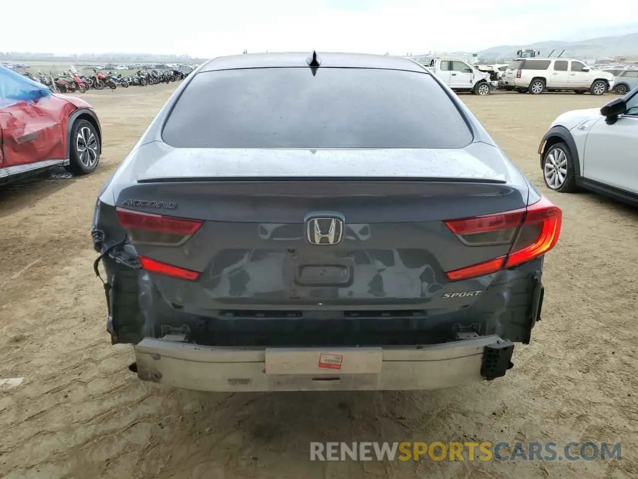 6 Photograph of a damaged car 1HGCV1F35MA058645 HONDA ACCORD 2021
