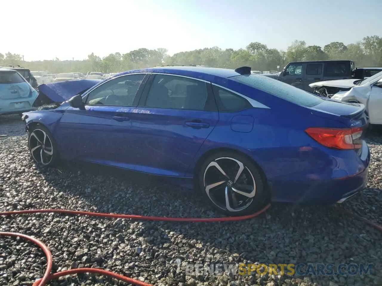 2 Photograph of a damaged car 1HGCV1F35MA064378 HONDA ACCORD 2021