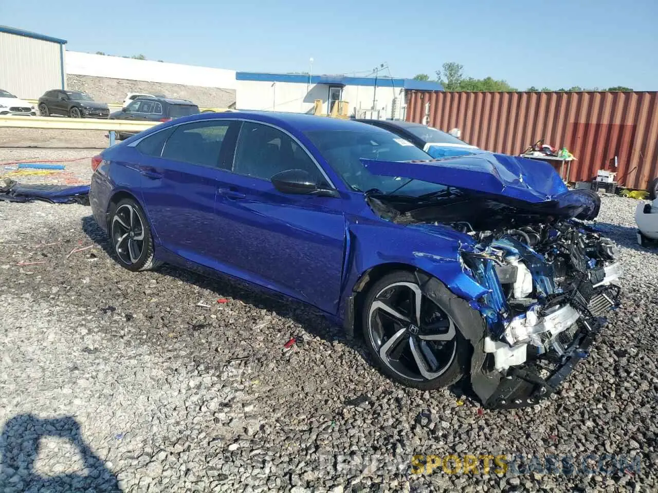 4 Photograph of a damaged car 1HGCV1F35MA064378 HONDA ACCORD 2021