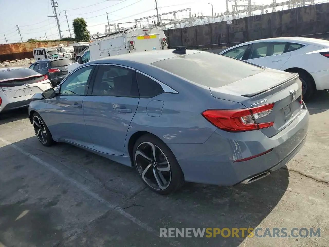 2 Photograph of a damaged car 1HGCV1F35MA083822 HONDA ACCORD 2021