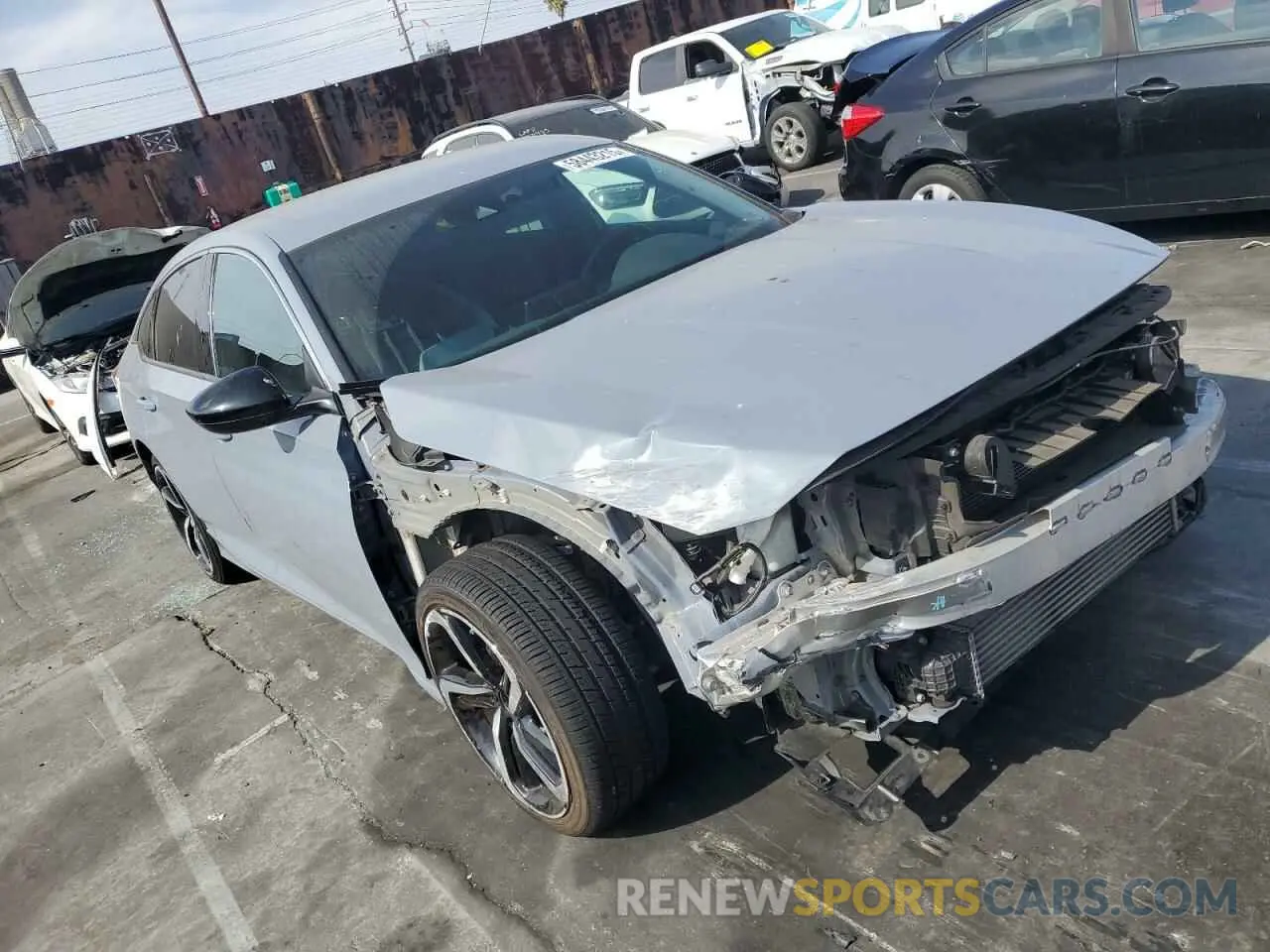4 Photograph of a damaged car 1HGCV1F35MA083822 HONDA ACCORD 2021