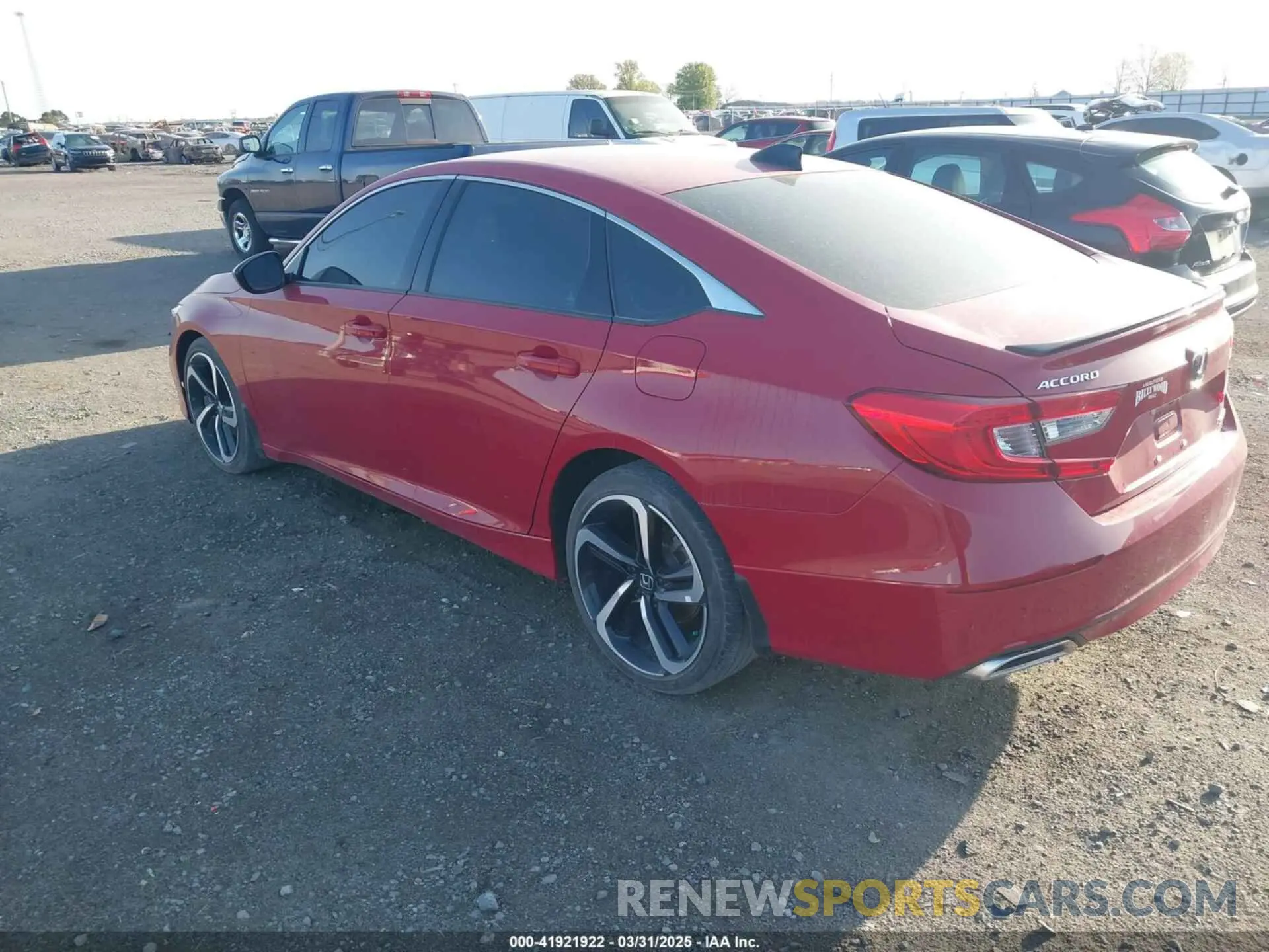 3 Photograph of a damaged car 1HGCV1F35MA090110 HONDA ACCORD 2021