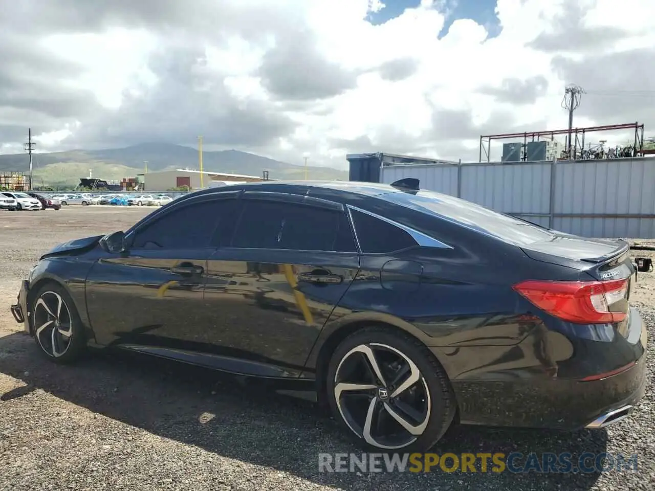 2 Photograph of a damaged car 1HGCV1F35MA091757 HONDA ACCORD 2021