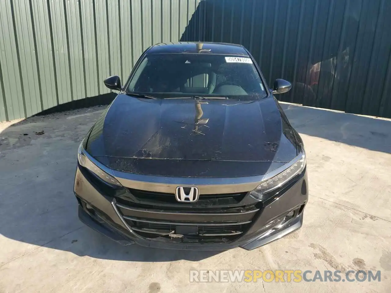 5 Photograph of a damaged car 1HGCV1F35MA102935 HONDA ACCORD 2021