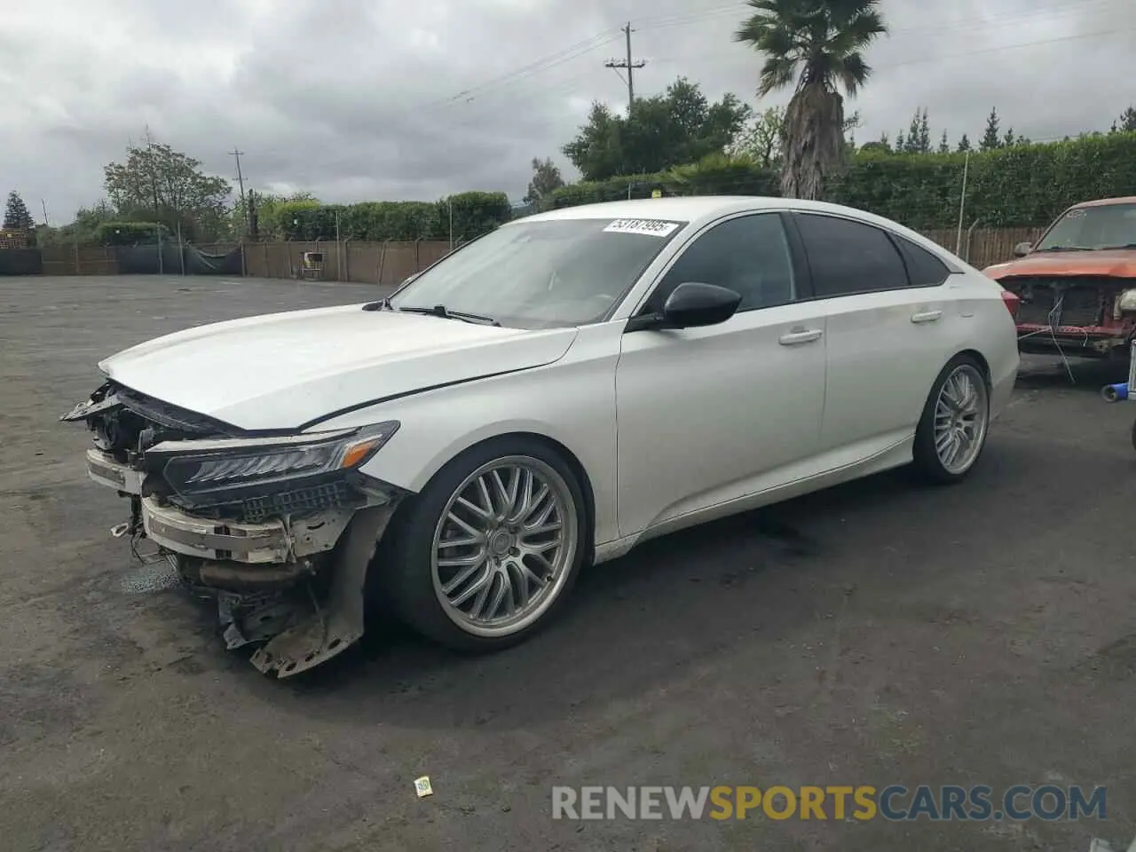 1 Photograph of a damaged car 1HGCV1F35MA105124 HONDA ACCORD 2021