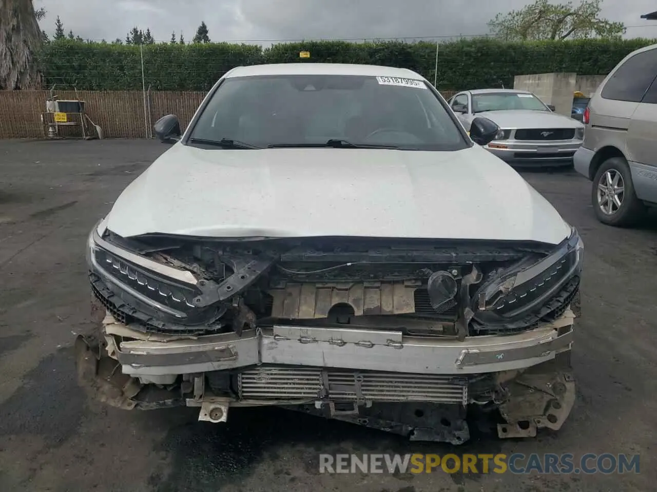 5 Photograph of a damaged car 1HGCV1F35MA105124 HONDA ACCORD 2021