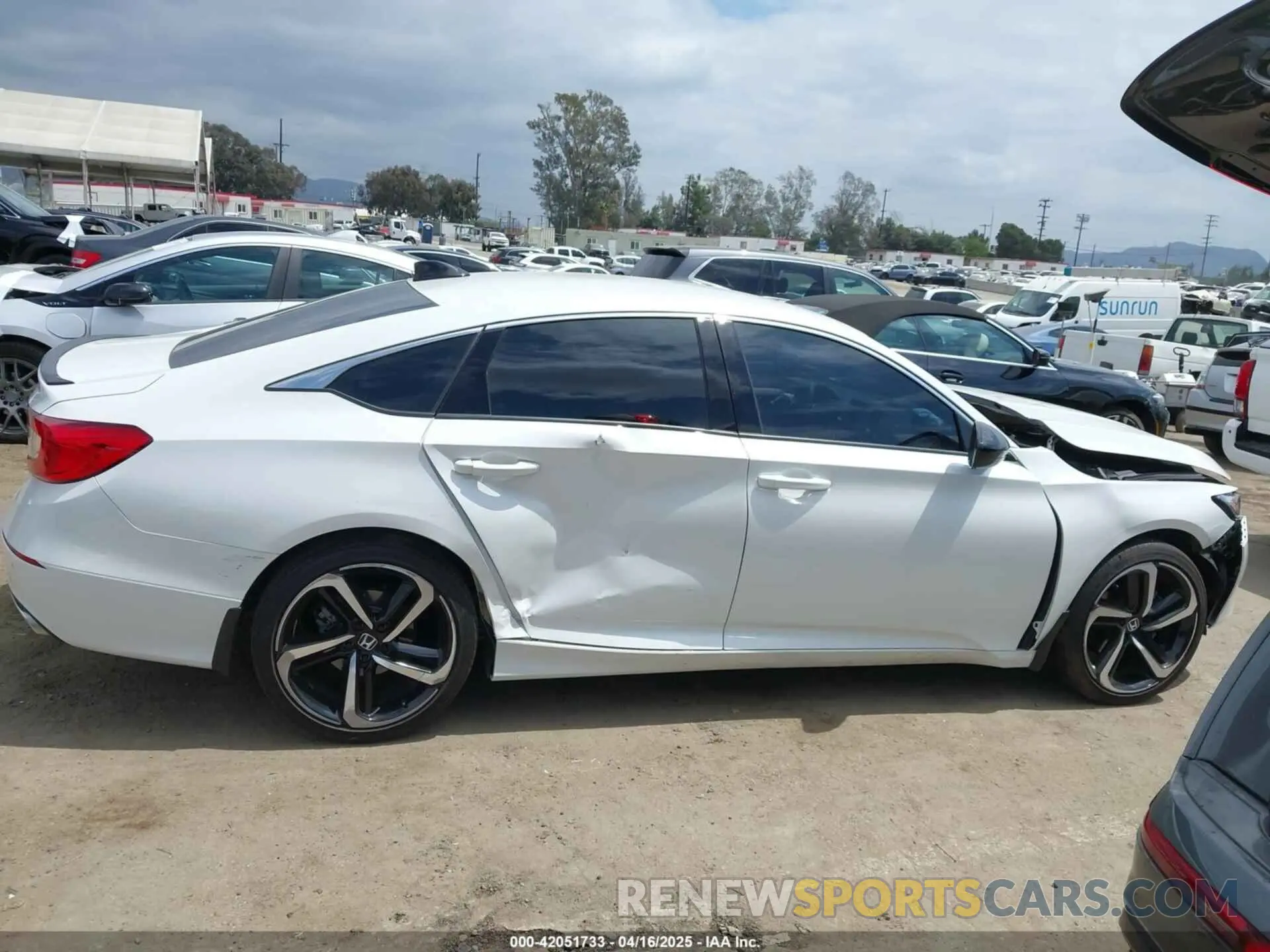 13 Photograph of a damaged car 1HGCV1F35MA105639 HONDA ACCORD 2021