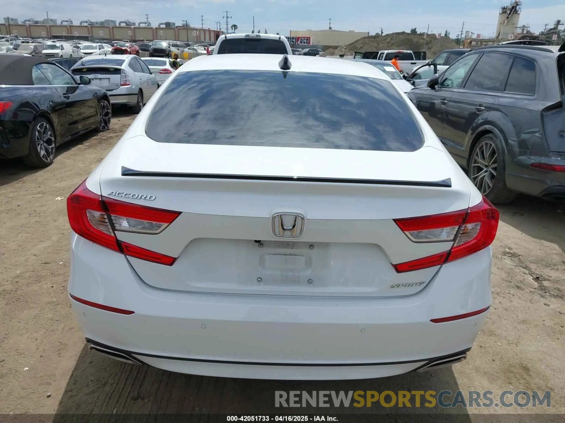 16 Photograph of a damaged car 1HGCV1F35MA105639 HONDA ACCORD 2021