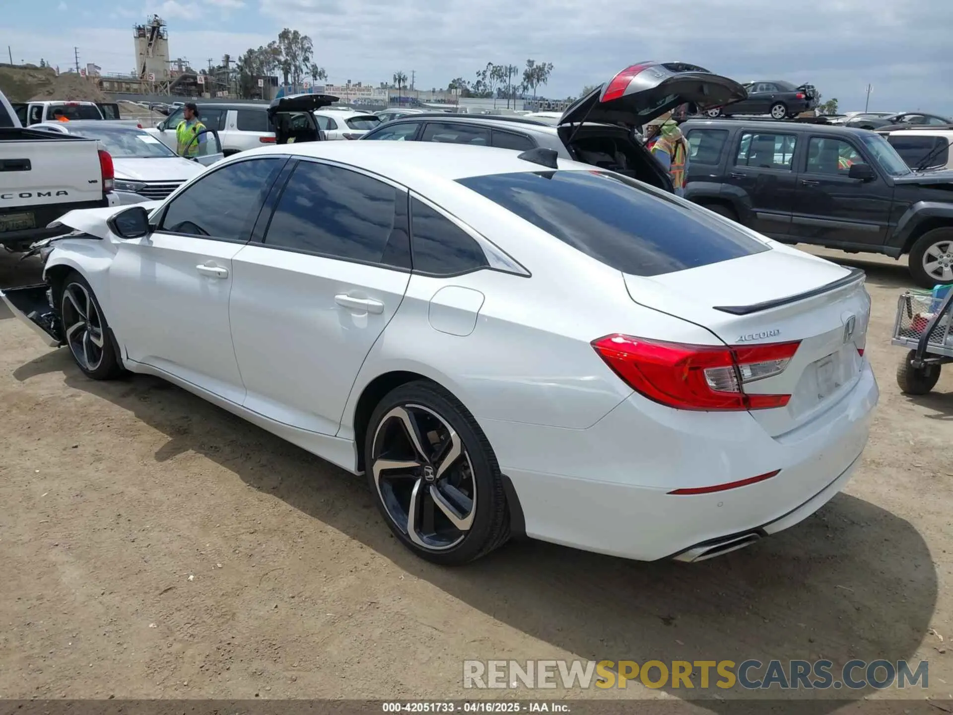 3 Photograph of a damaged car 1HGCV1F35MA105639 HONDA ACCORD 2021