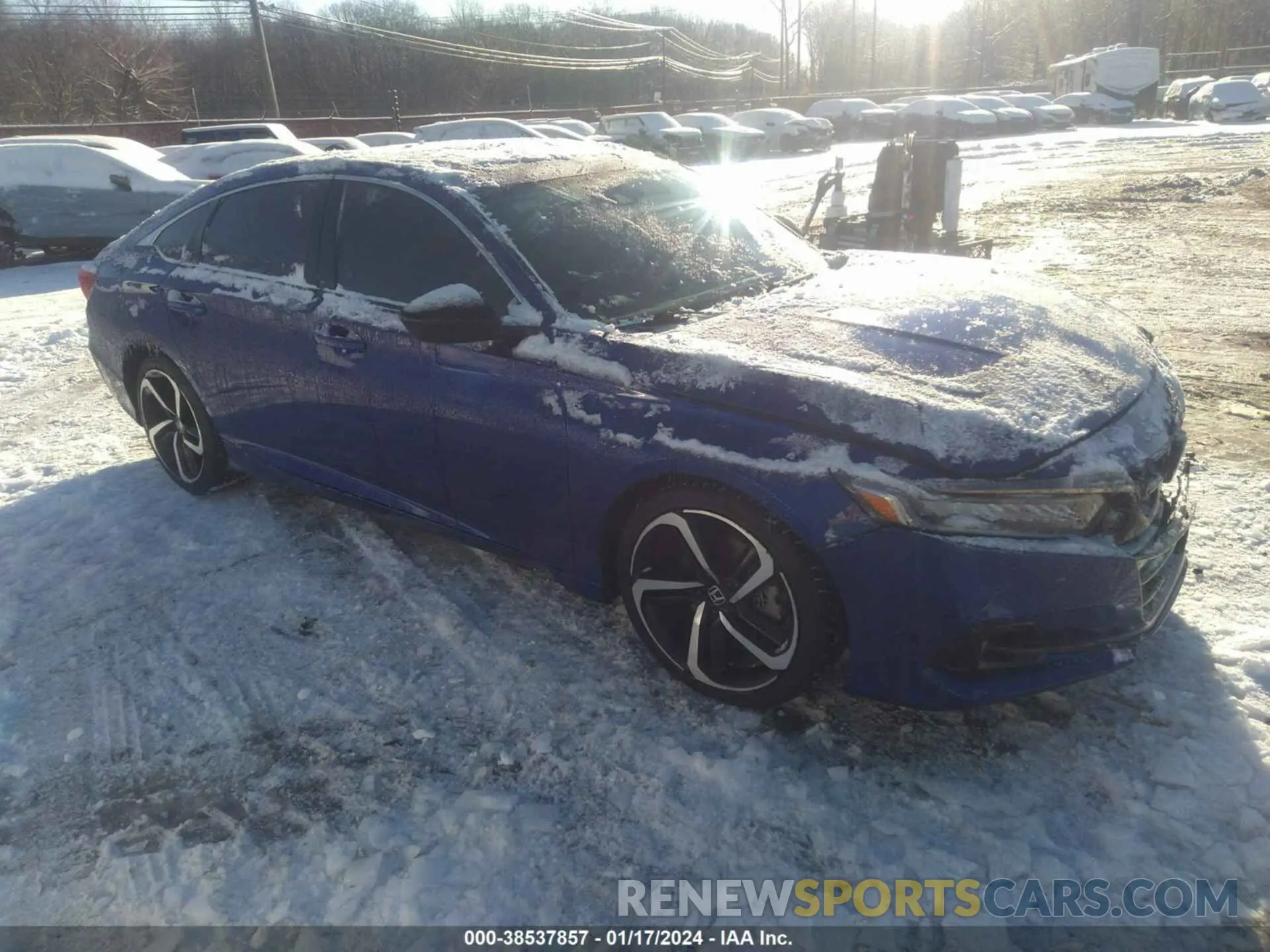 1 Photograph of a damaged car 1HGCV1F35MA109304 HONDA ACCORD 2021