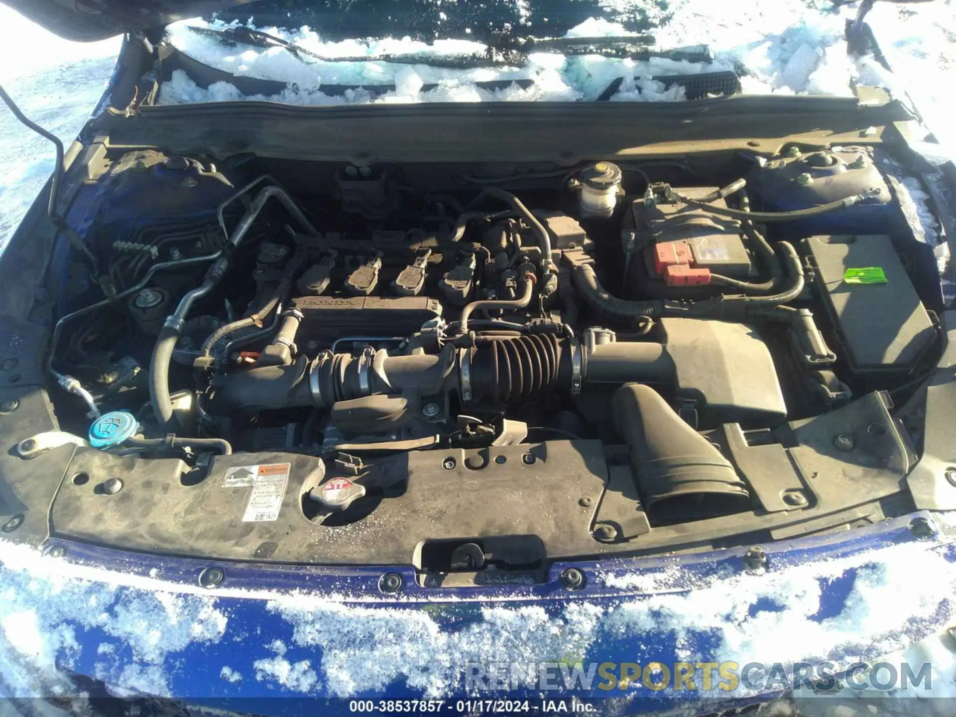 10 Photograph of a damaged car 1HGCV1F35MA109304 HONDA ACCORD 2021