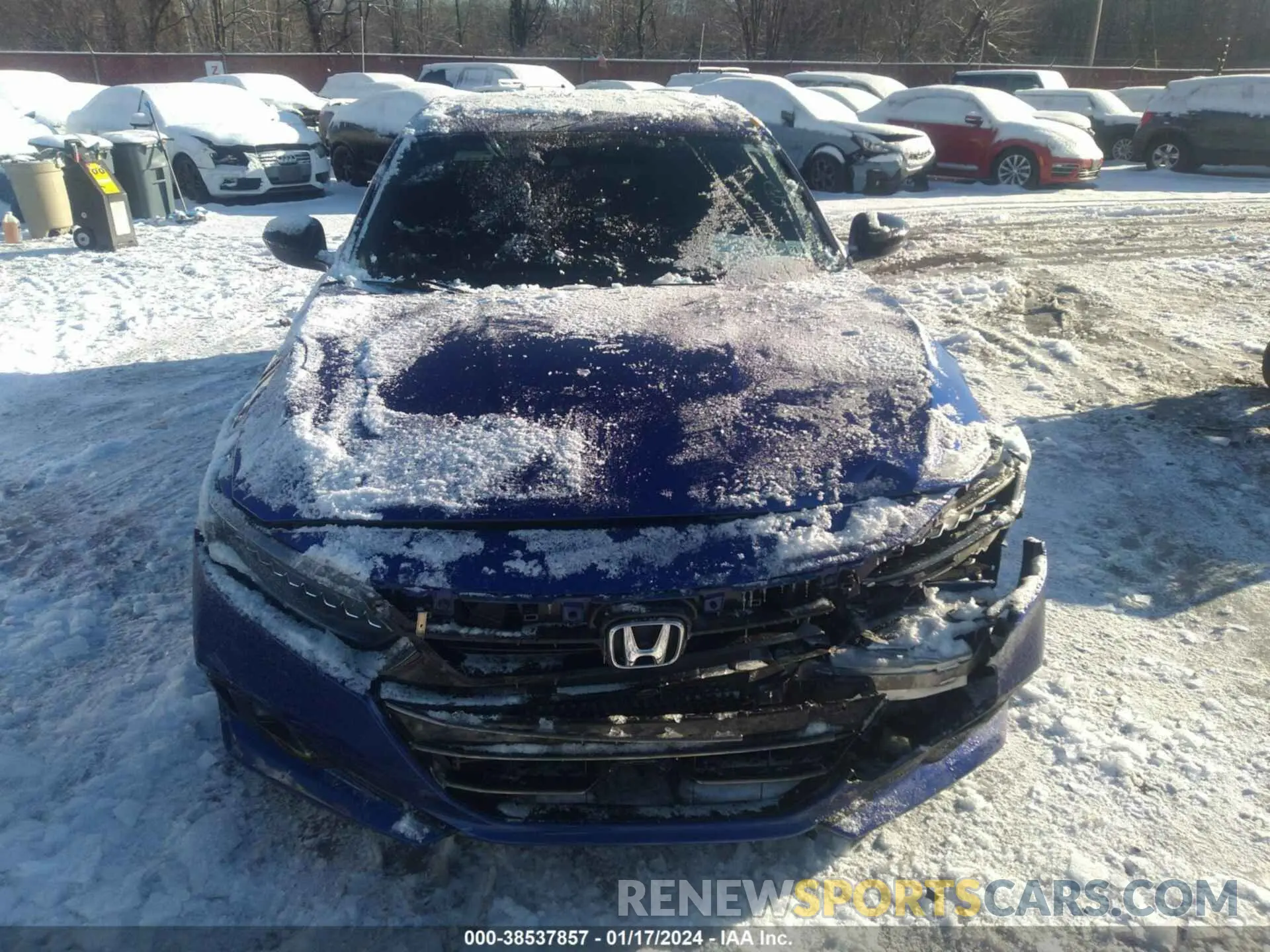 12 Photograph of a damaged car 1HGCV1F35MA109304 HONDA ACCORD 2021