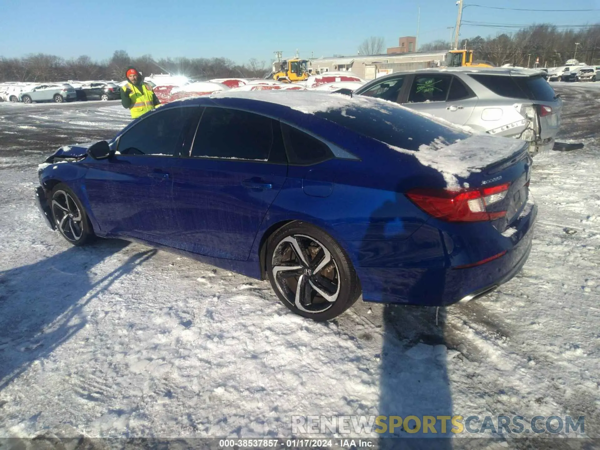 3 Photograph of a damaged car 1HGCV1F35MA109304 HONDA ACCORD 2021