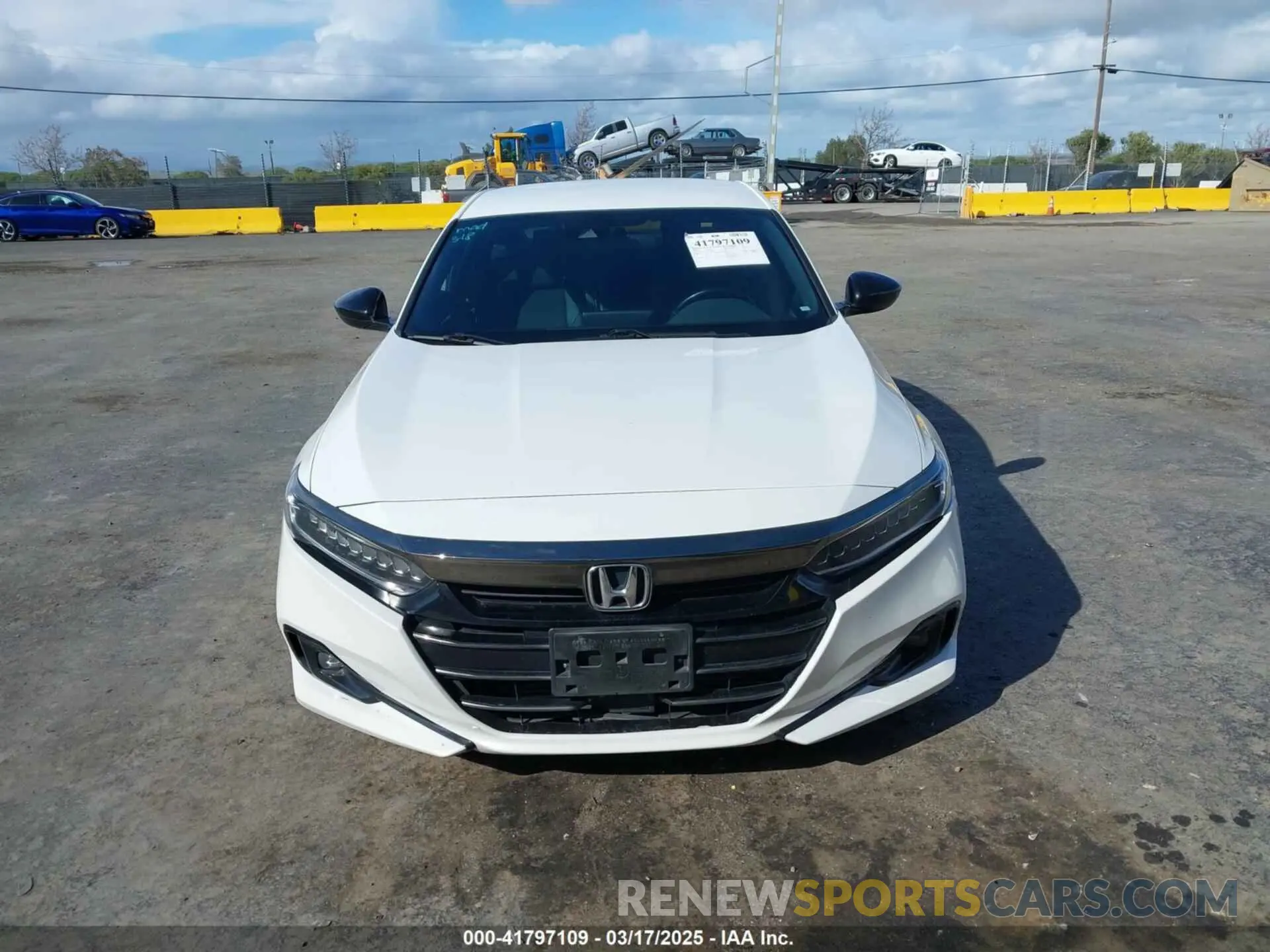 12 Photograph of a damaged car 1HGCV1F35MA109786 HONDA ACCORD 2021