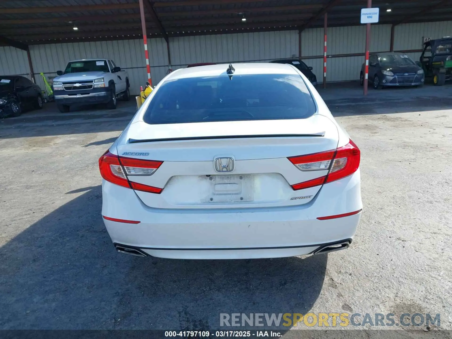 16 Photograph of a damaged car 1HGCV1F35MA109786 HONDA ACCORD 2021