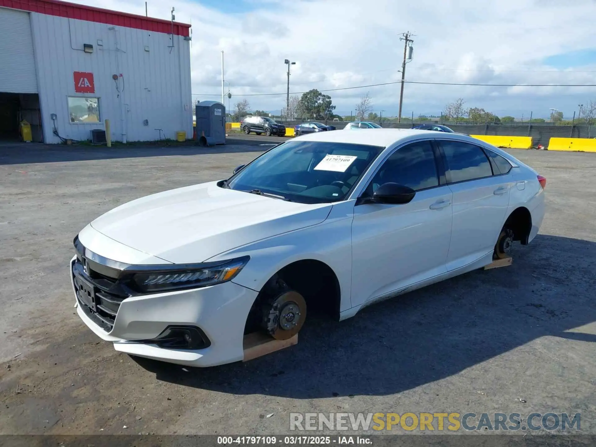 2 Photograph of a damaged car 1HGCV1F35MA109786 HONDA ACCORD 2021