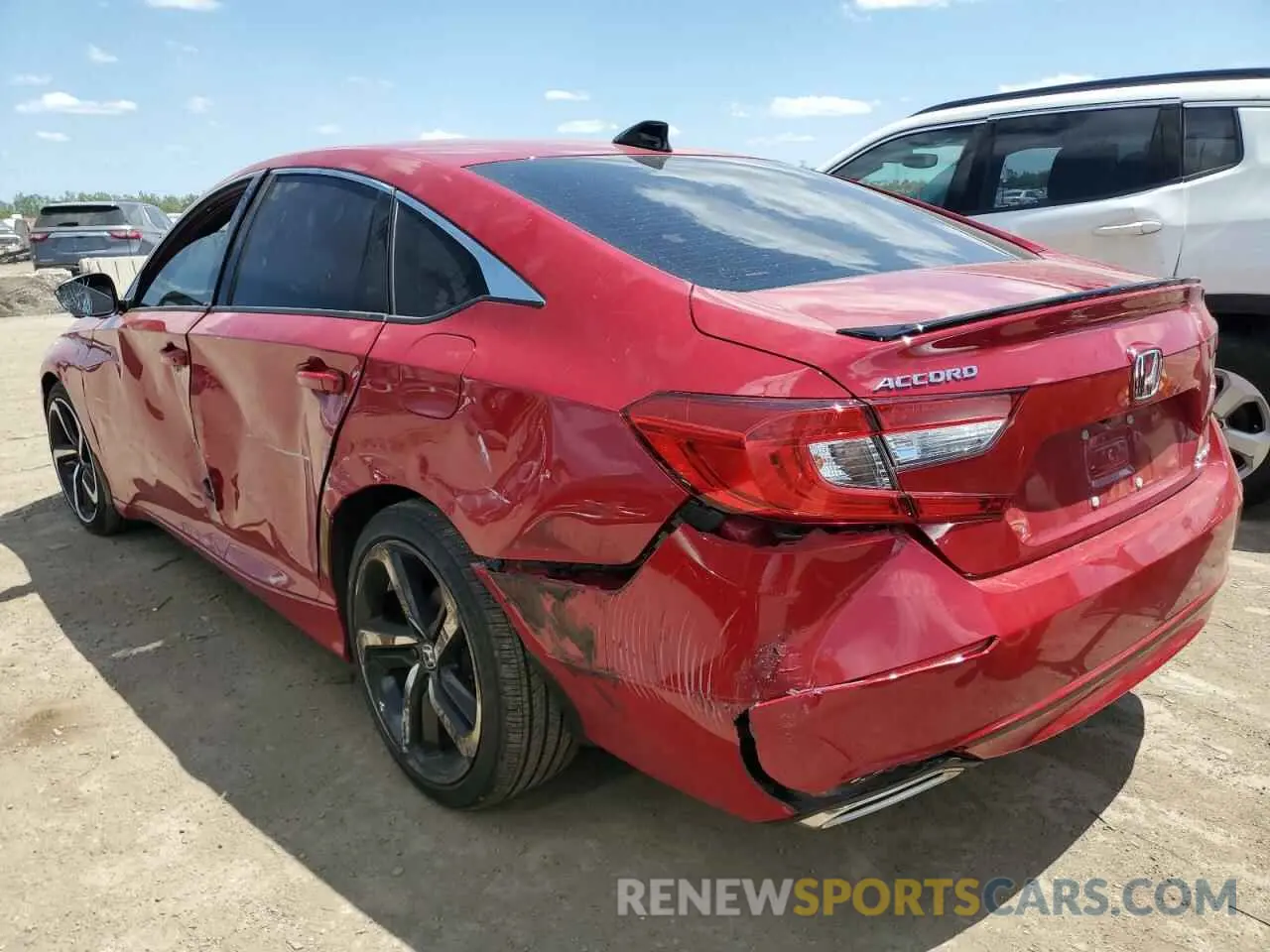 2 Photograph of a damaged car 1HGCV1F35MA119542 HONDA ACCORD 2021