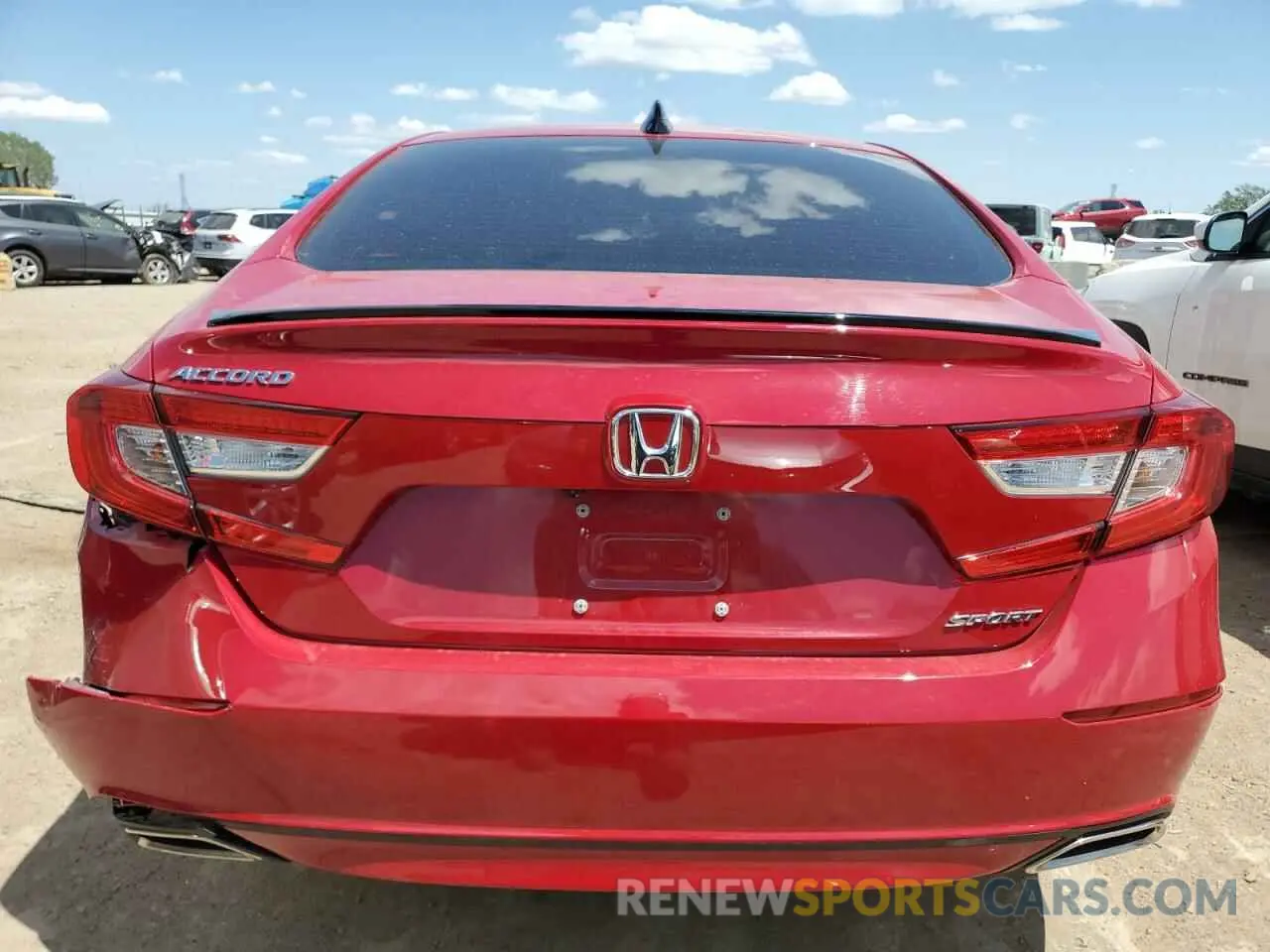 6 Photograph of a damaged car 1HGCV1F35MA119542 HONDA ACCORD 2021