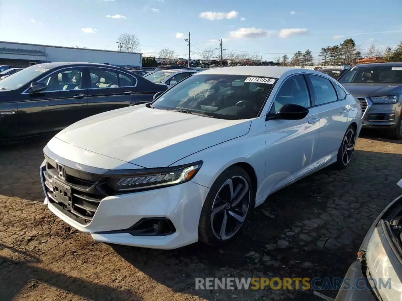 1 Photograph of a damaged car 1HGCV1F36MA001032 HONDA ACCORD 2021
