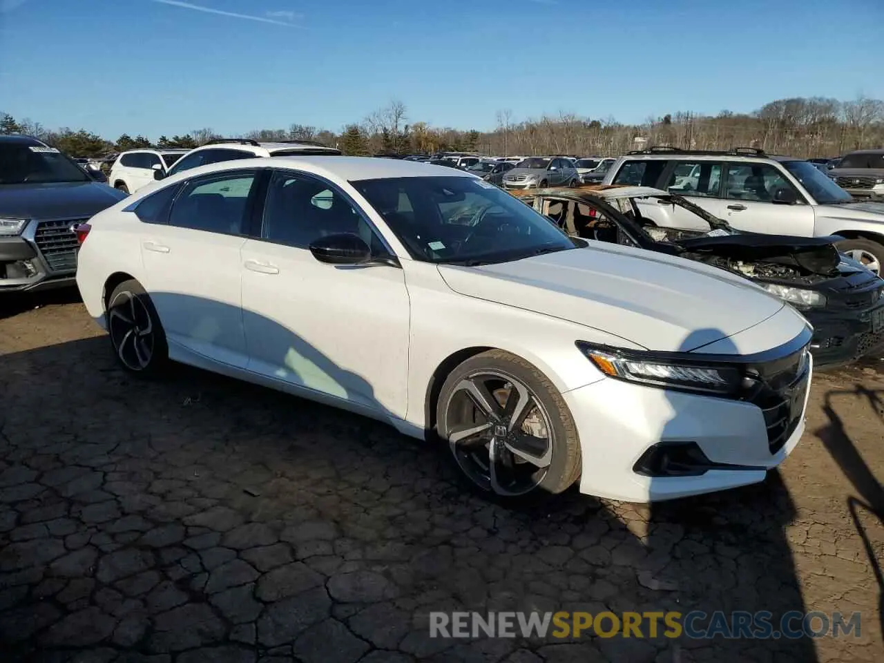4 Photograph of a damaged car 1HGCV1F36MA001032 HONDA ACCORD 2021